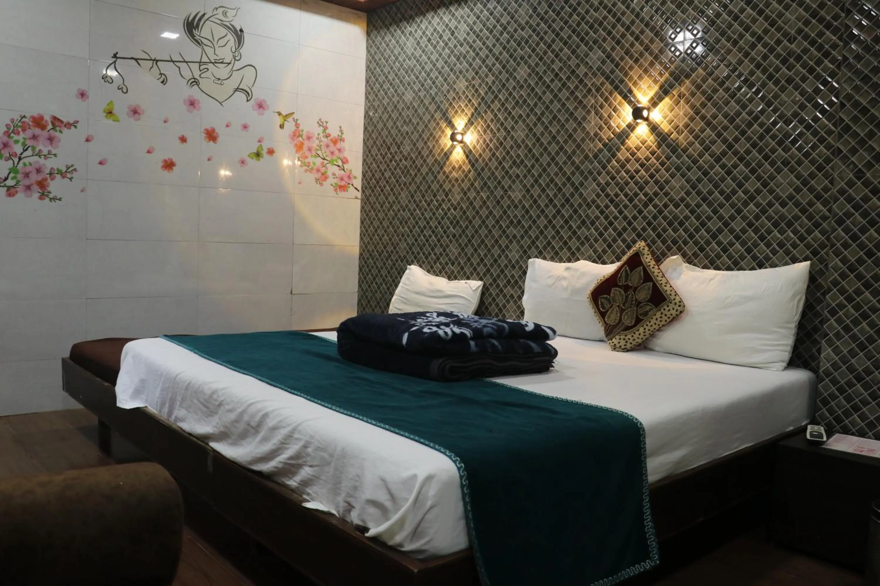 Bed in Hotel Geetanjali St Bus Stand Panvel