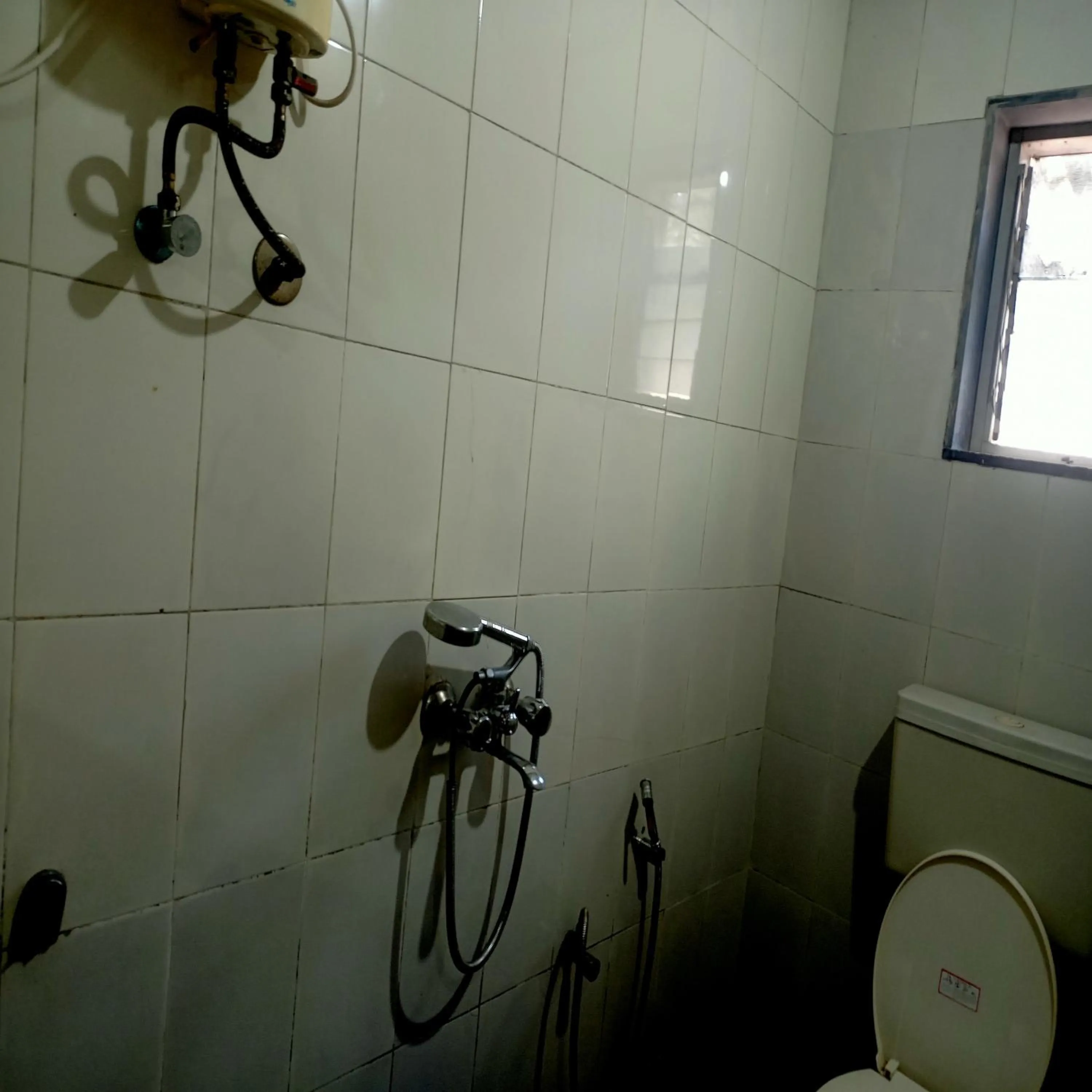 Bathroom in Hotel Geetanjali St Bus Stand Panvel