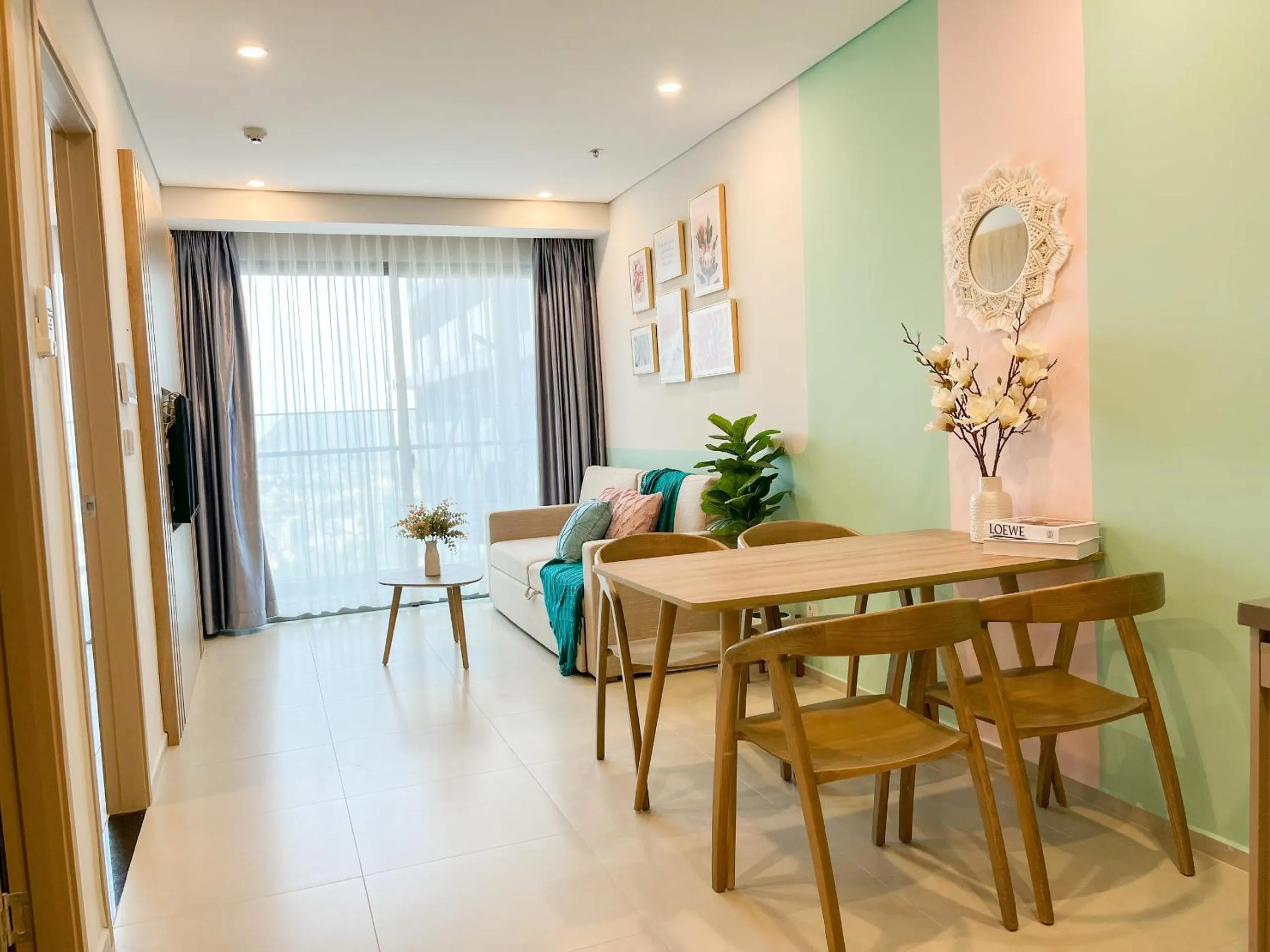 Living room in The Sóng Apartment Vũng Tàu - Mita House