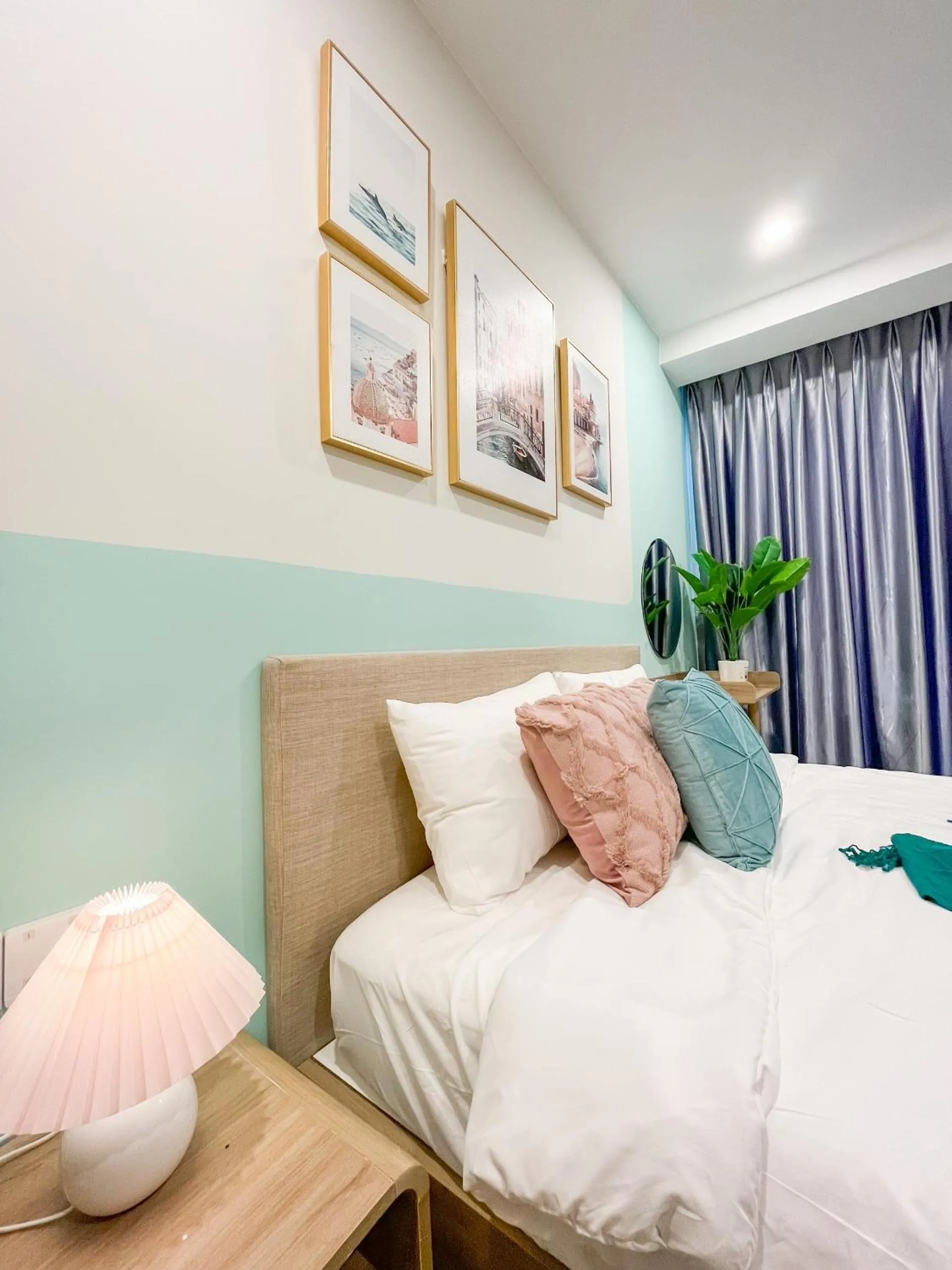 Photo of the whole room, Bed in The Sóng Apartment Vũng Tàu - Mita House