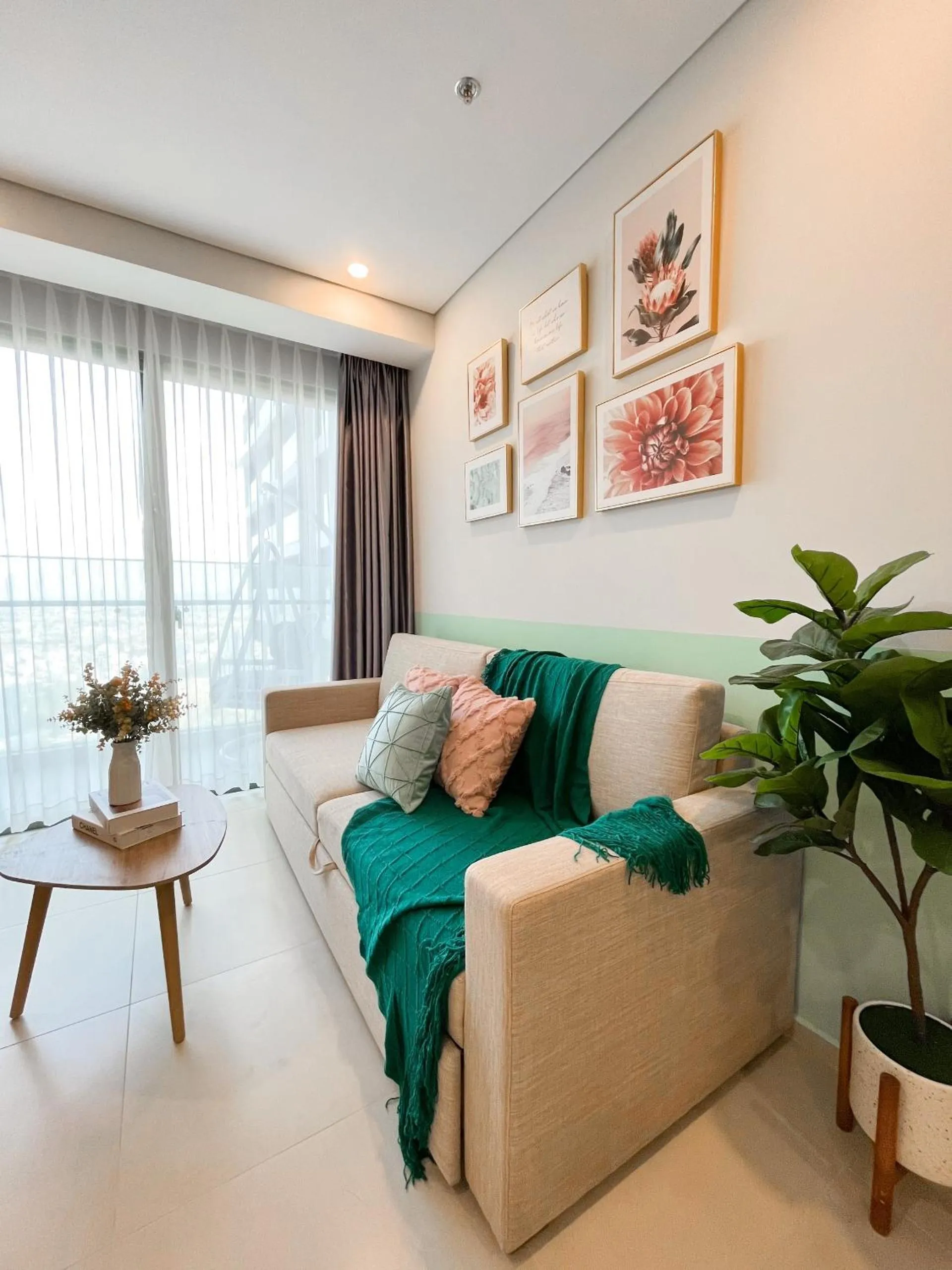 Living room in The Sóng Apartment Vũng Tàu - Mita House