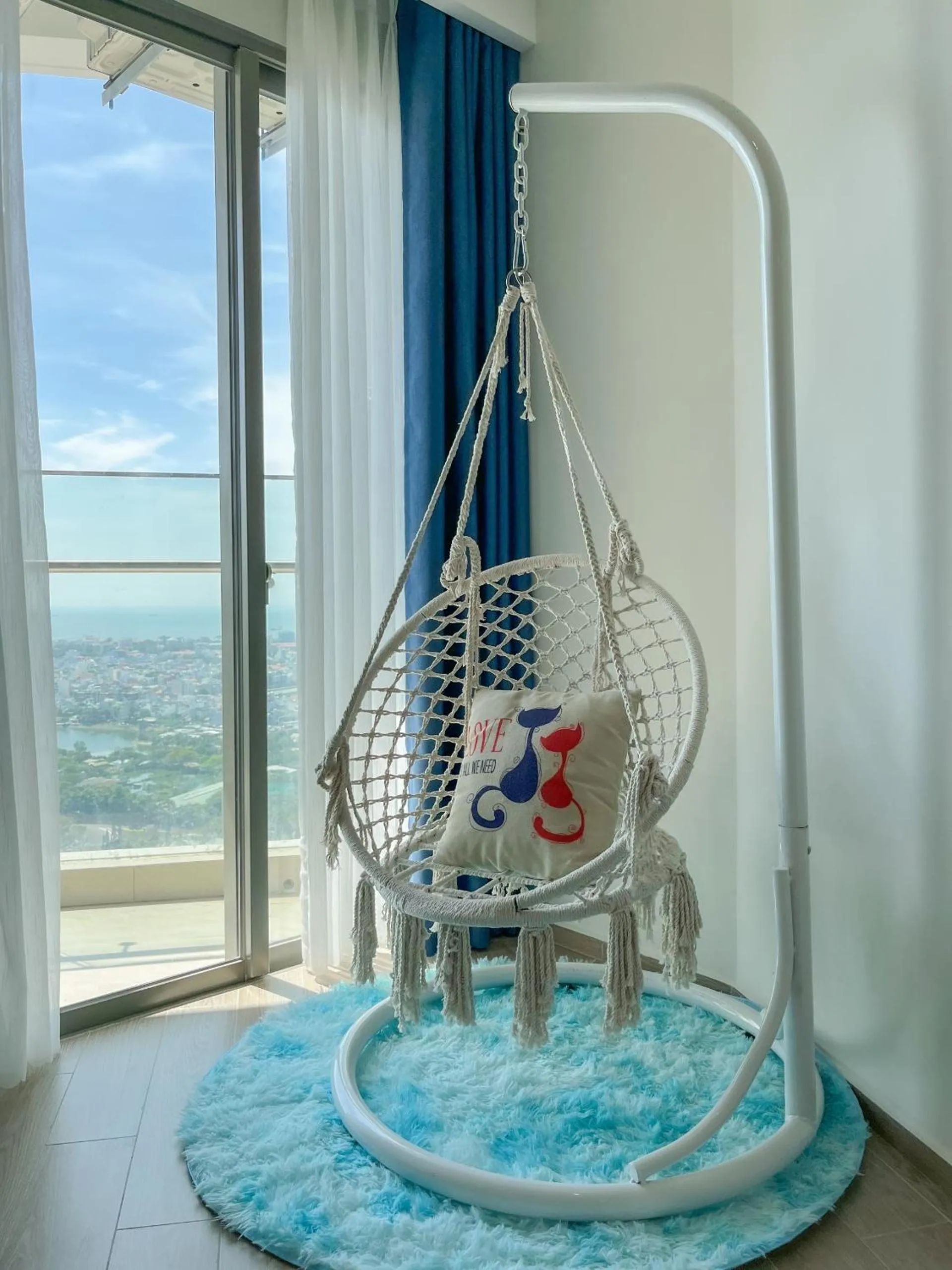 Decorative detail in The Sóng Apartment Vũng Tàu - Mita House