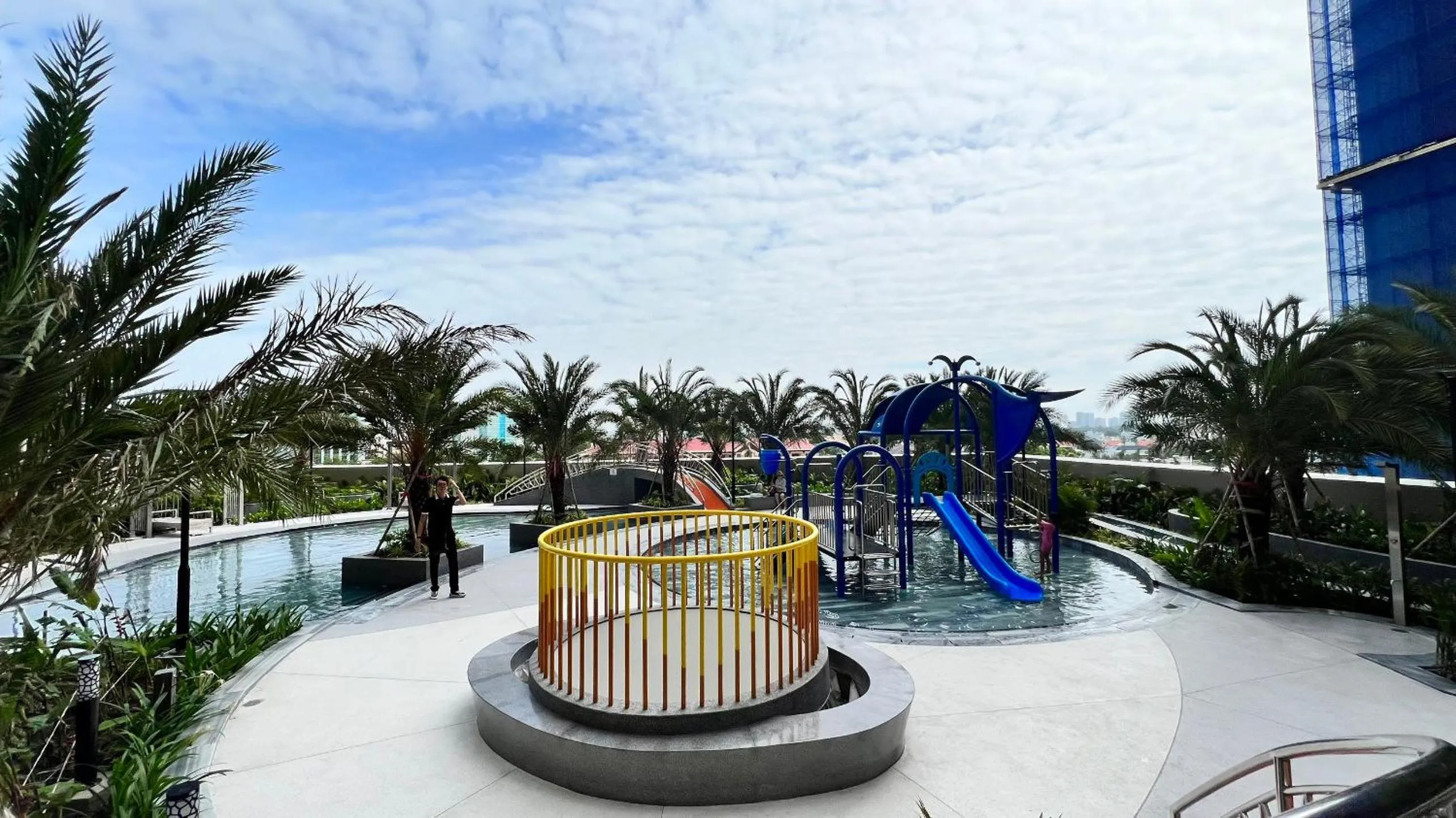 Swimming pool in The Sóng Apartment Vũng Tàu - Mita House