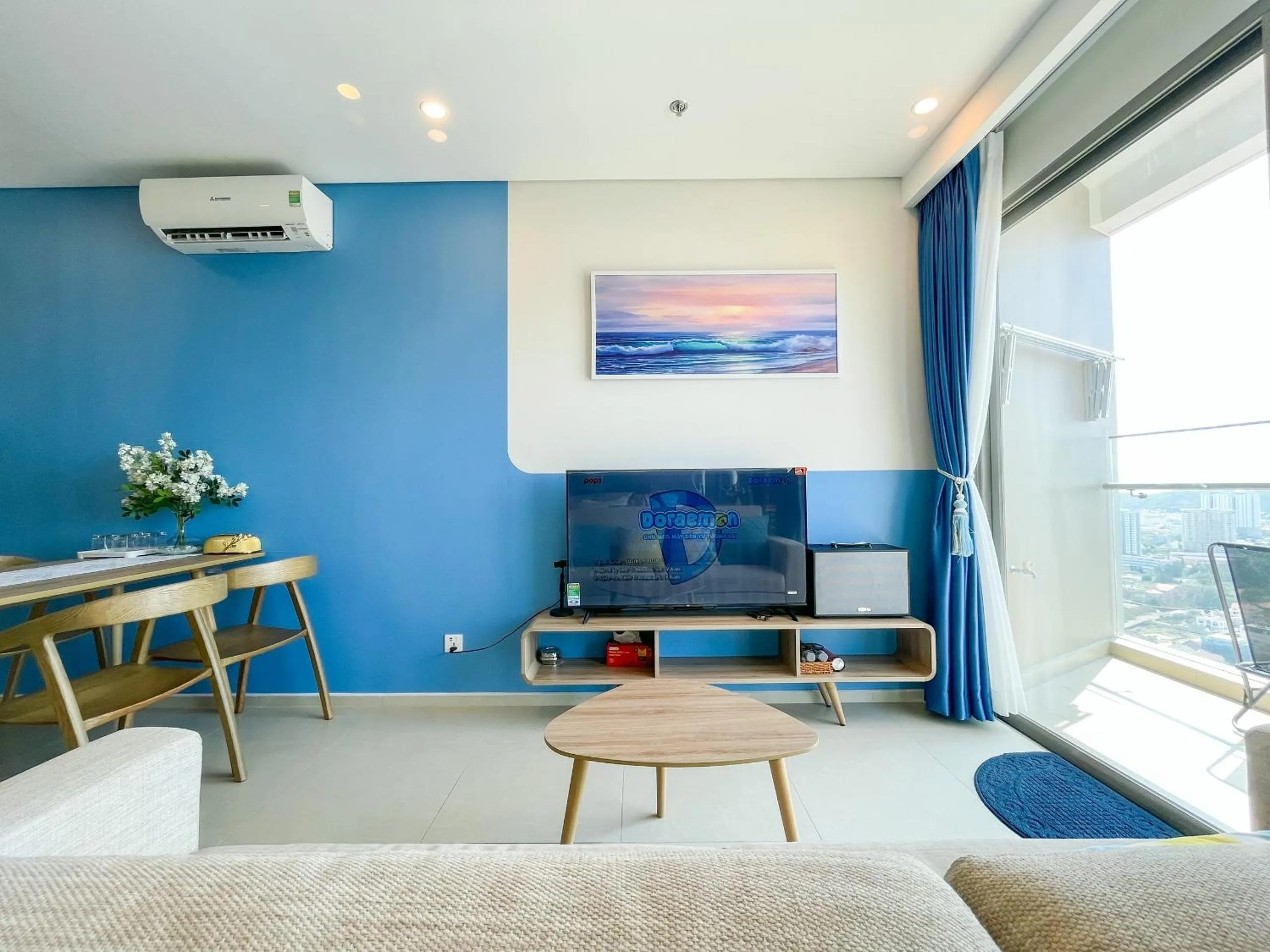 Bedroom in The Sóng Apartment Vũng Tàu - Mita House