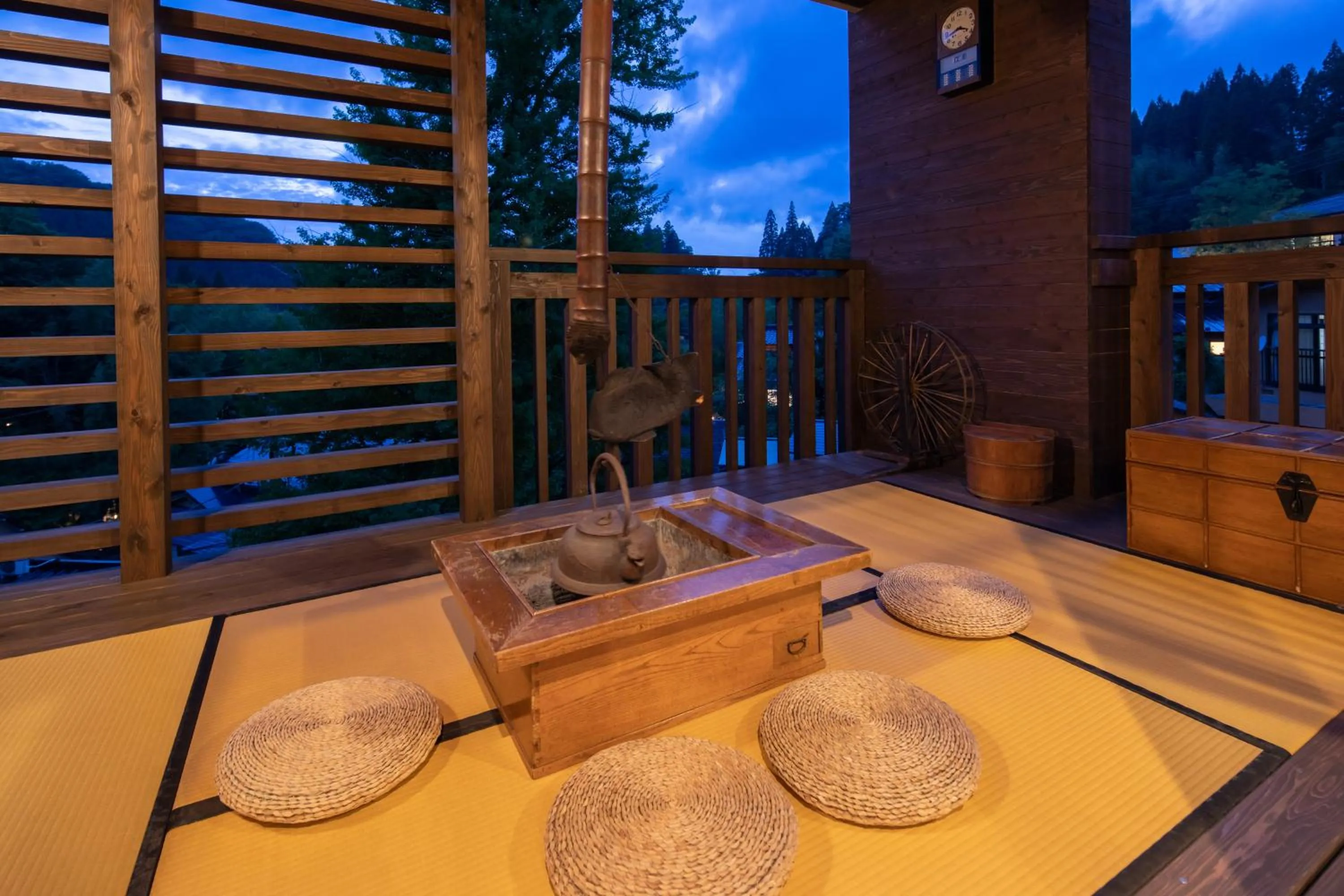 Balcony/Terrace in Ryokan Nanjoen