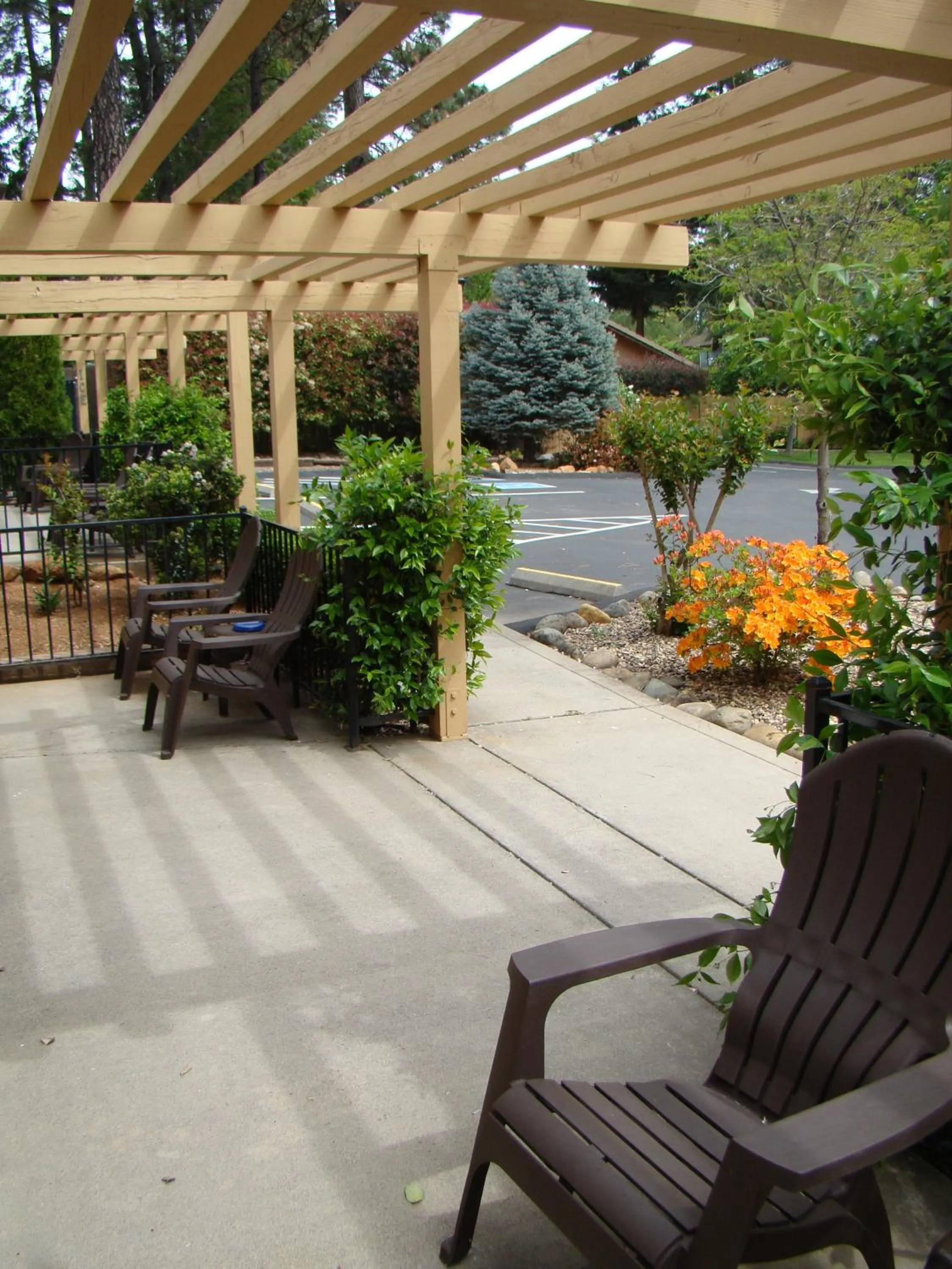 Balcony/Terrace in Ponderosa Gardens Motel