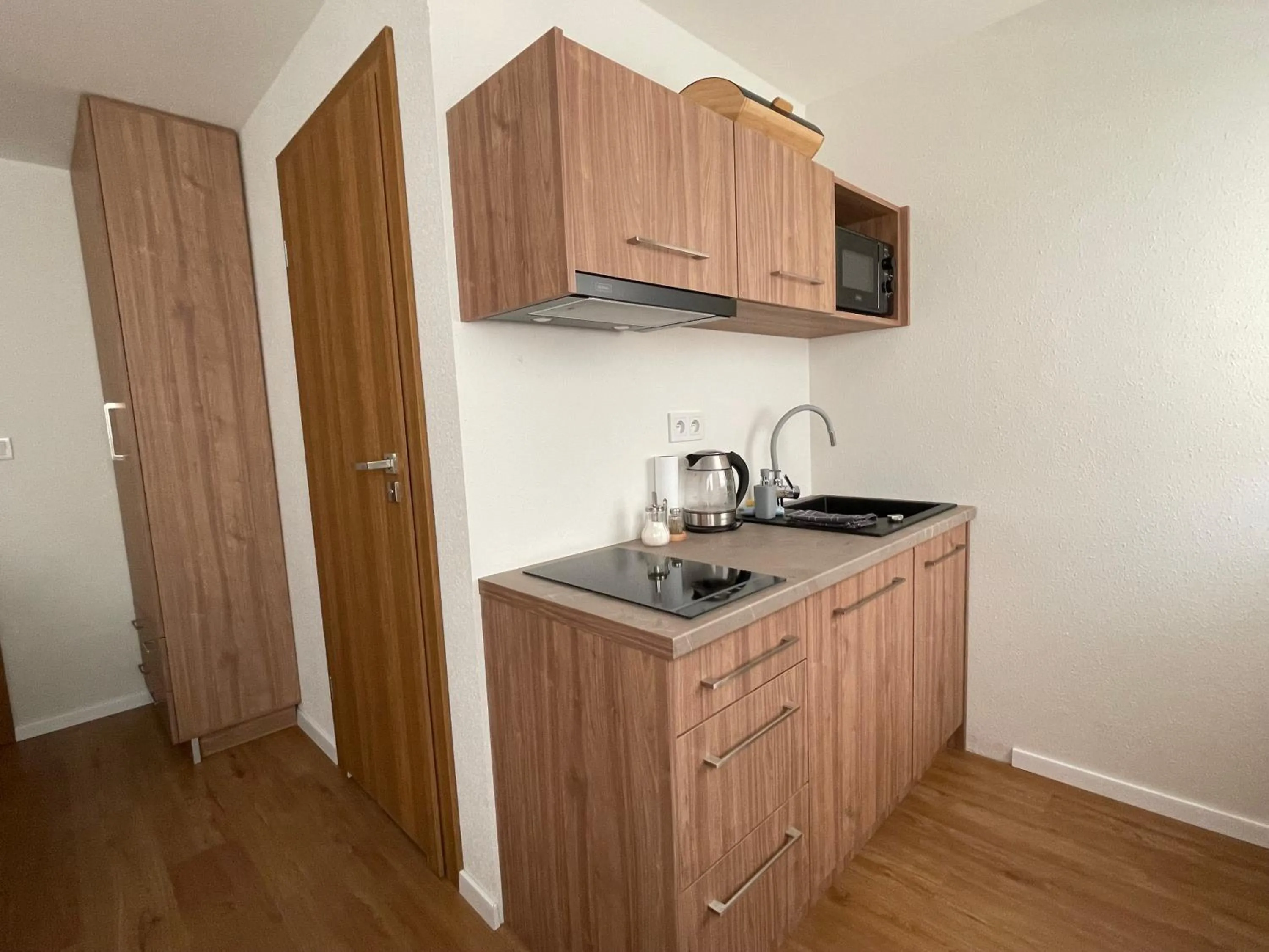 Kitchen or kitchenette in Apartmotel ANROE