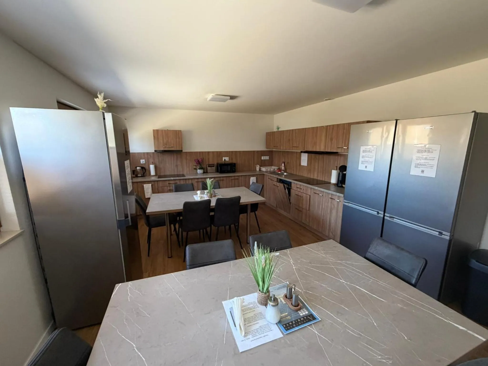 Kitchen or kitchenette in Apartmotel ANROE