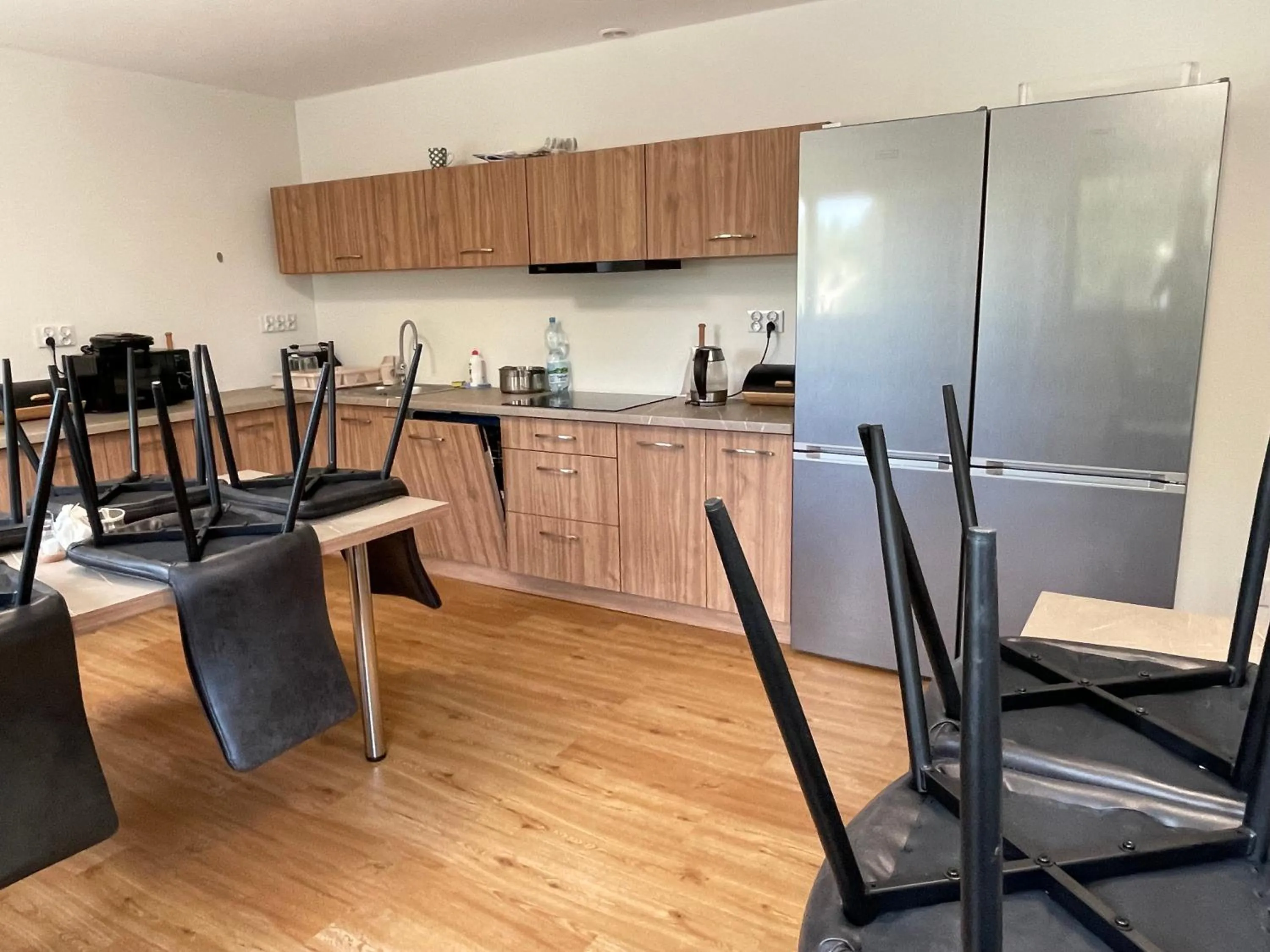 Kitchen or kitchenette in Apartmotel ANROE