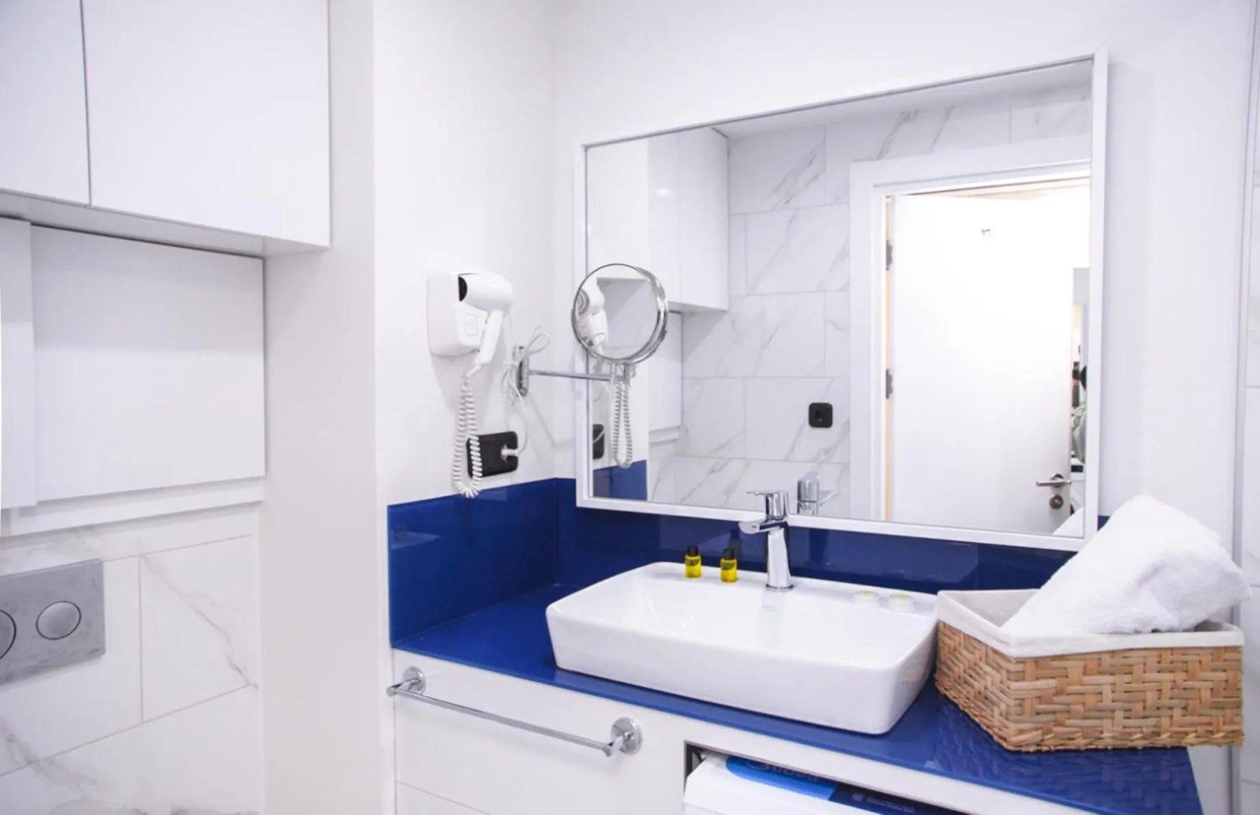 Bed in Elegance Sea View Aparthotel In Orbi City Batumi