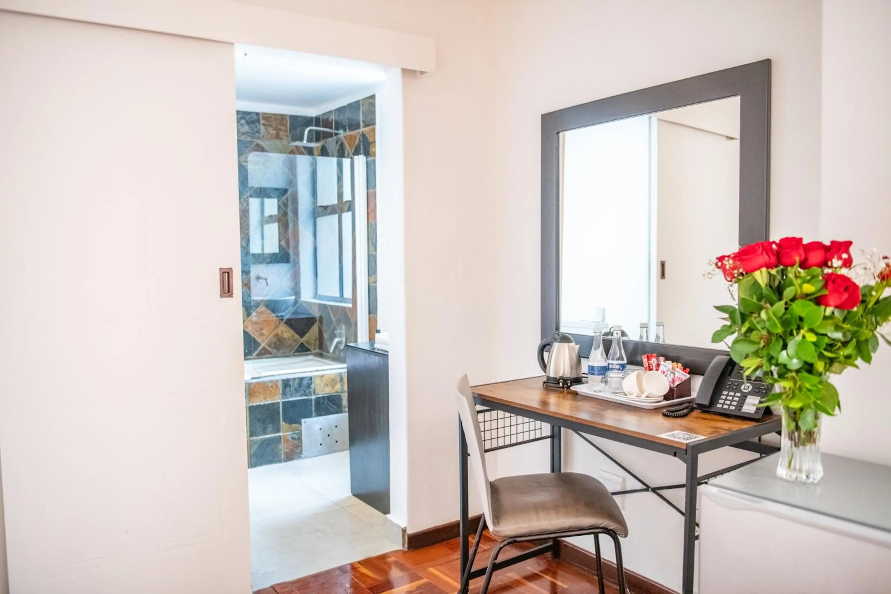 Seating area in Cape Diamond Boutique Hotel