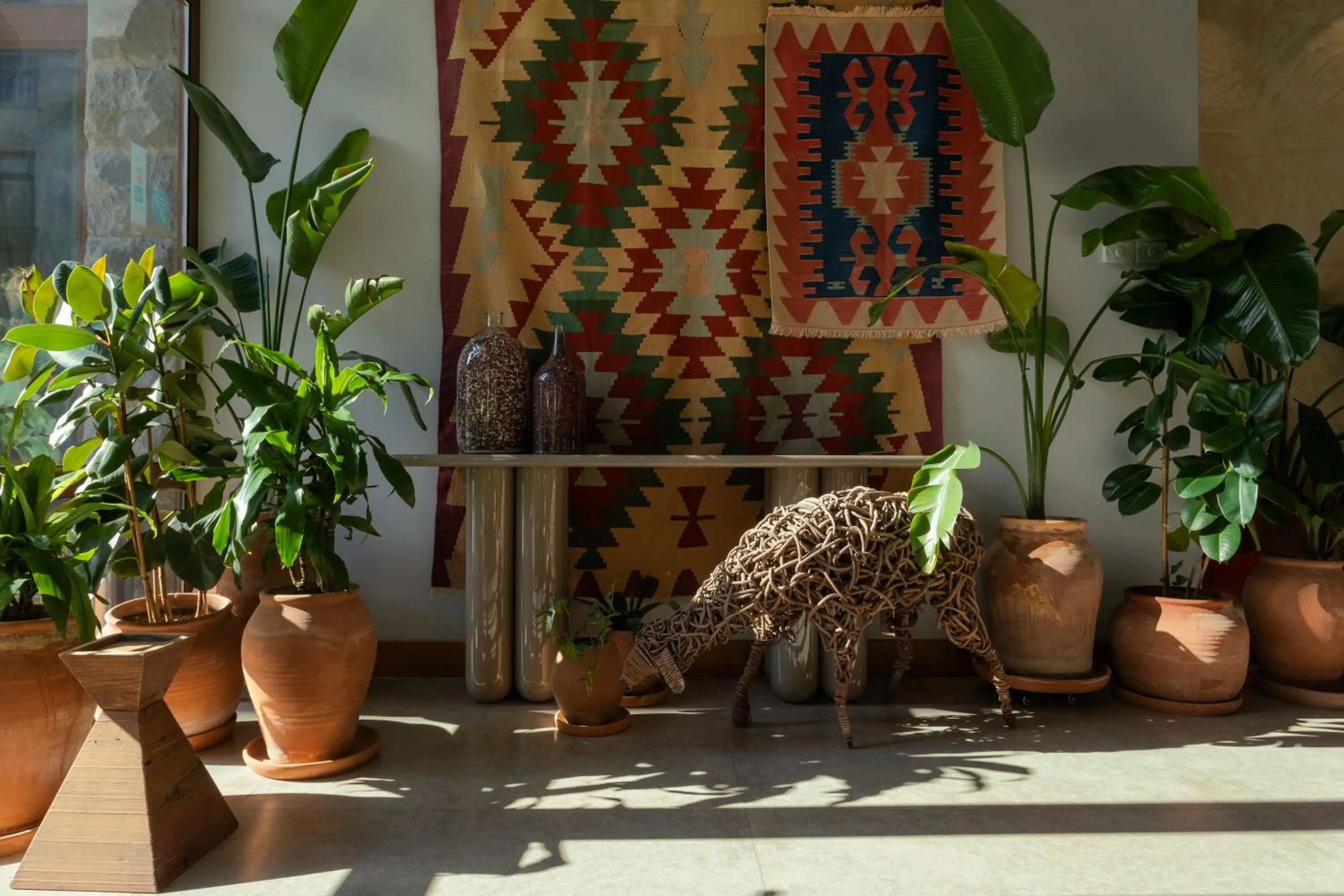 Lobby or reception in Khedi Hotel Tbilisi