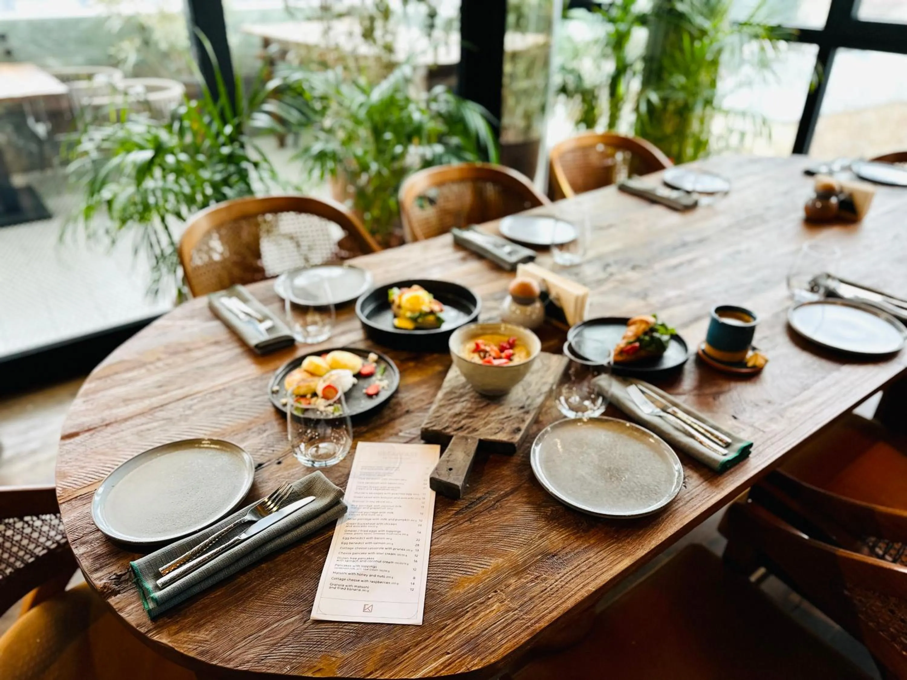 Breakfast in Khedi Hotel Tbilisi