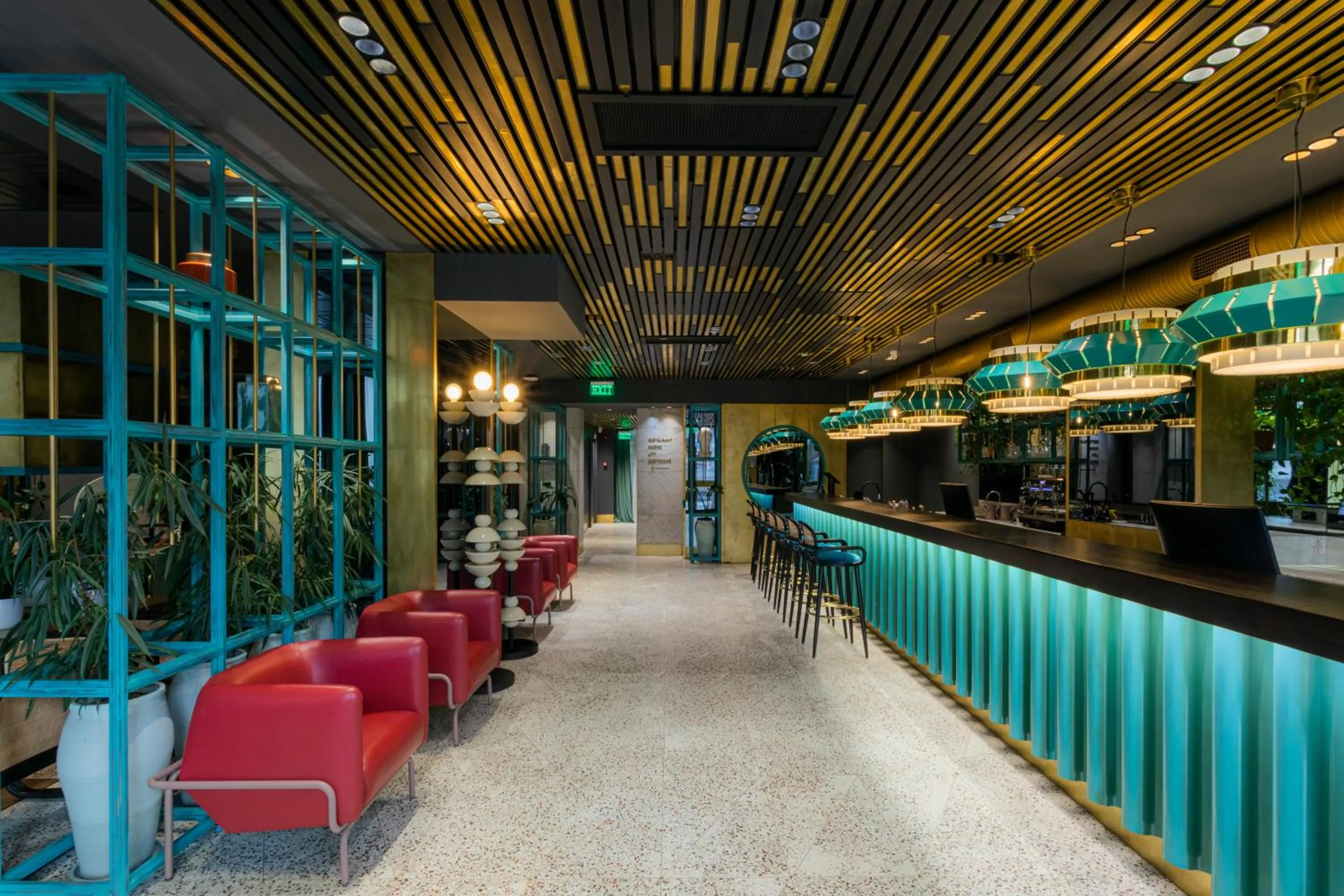 Lobby or reception in Khedi Hotel Tbilisi