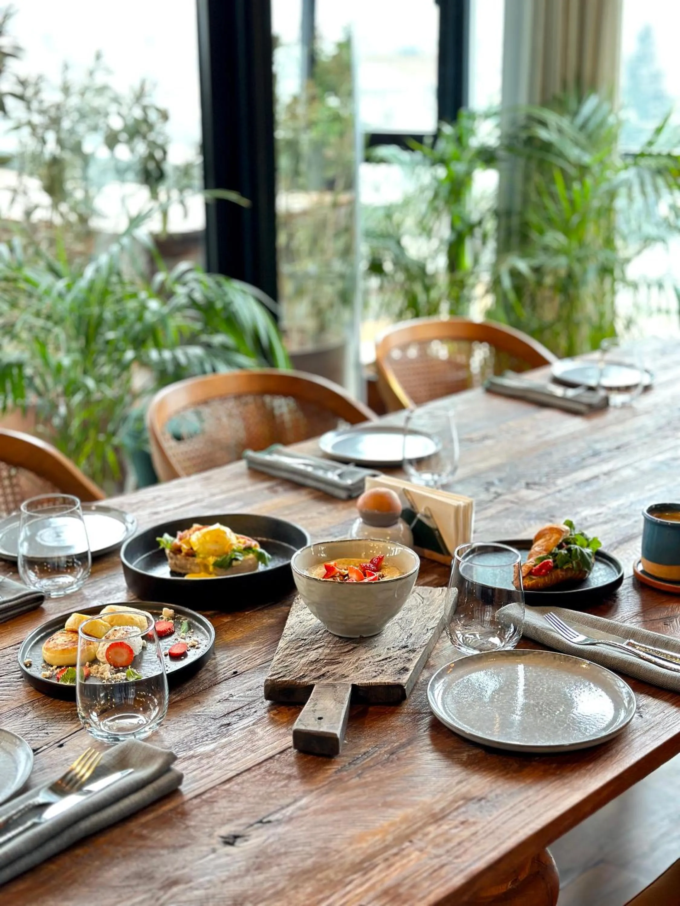 Breakfast in Khedi Hotel Tbilisi