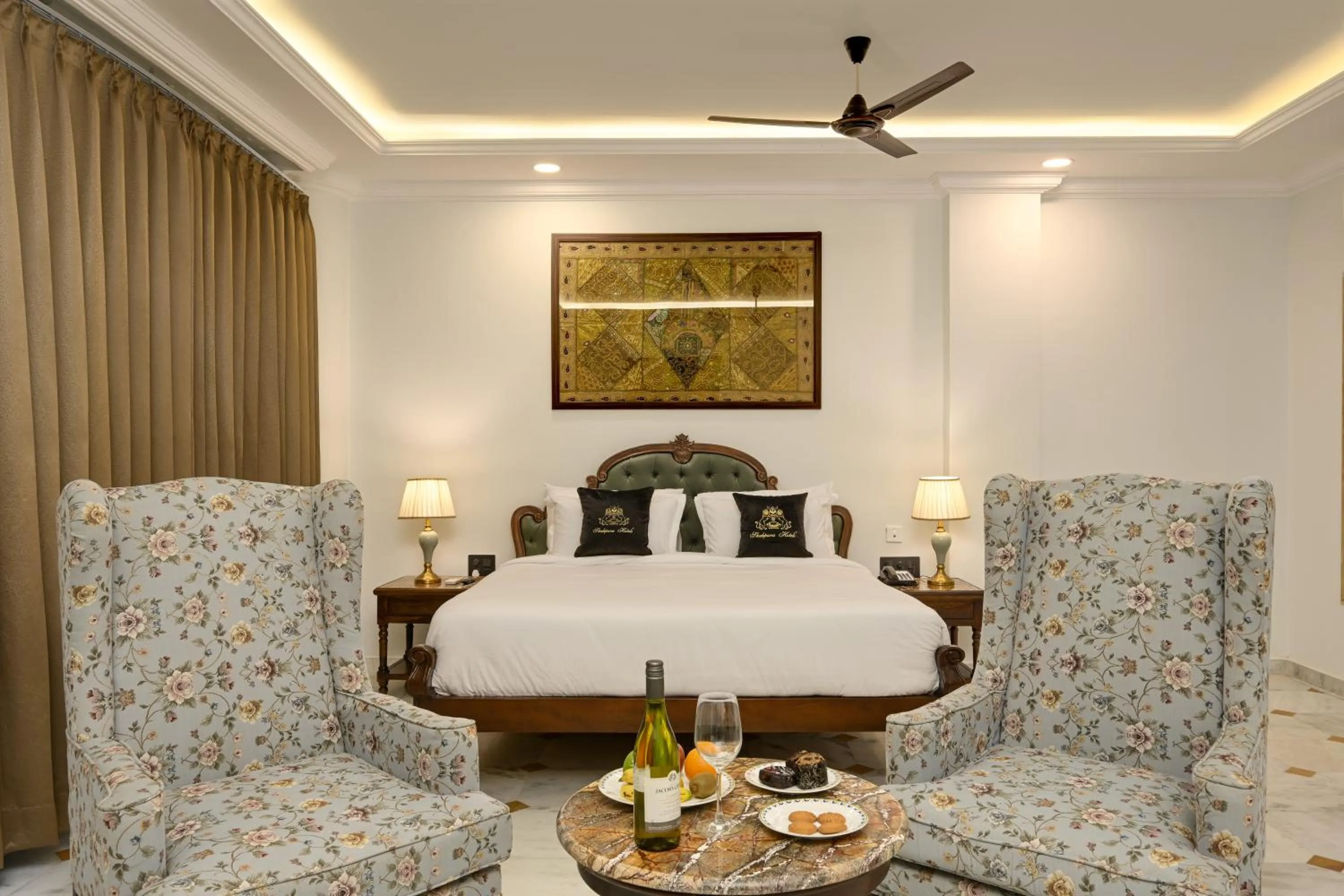 Bed in Shahpura Barliyas House