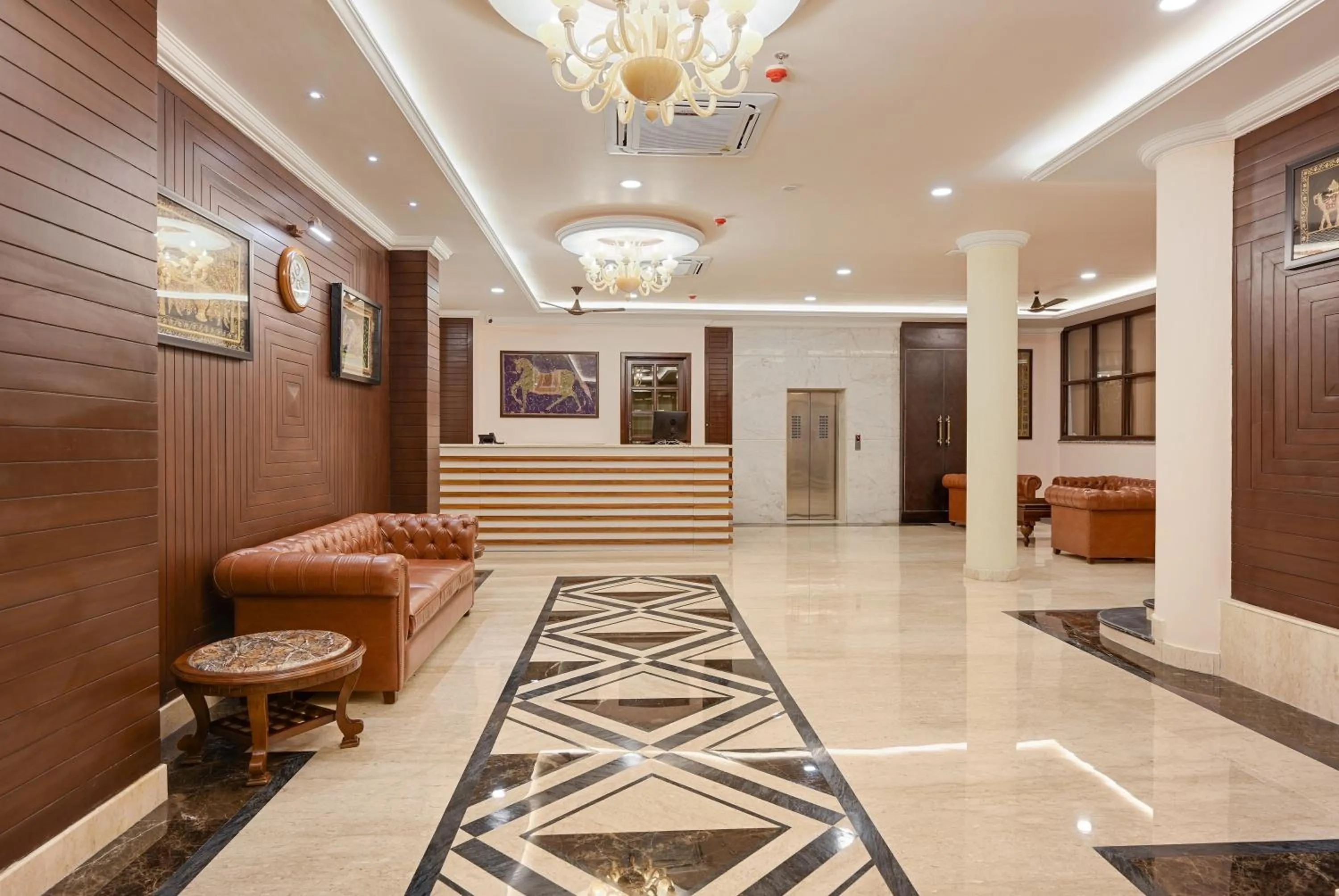 Lobby or reception in Shahpura Barliyas House