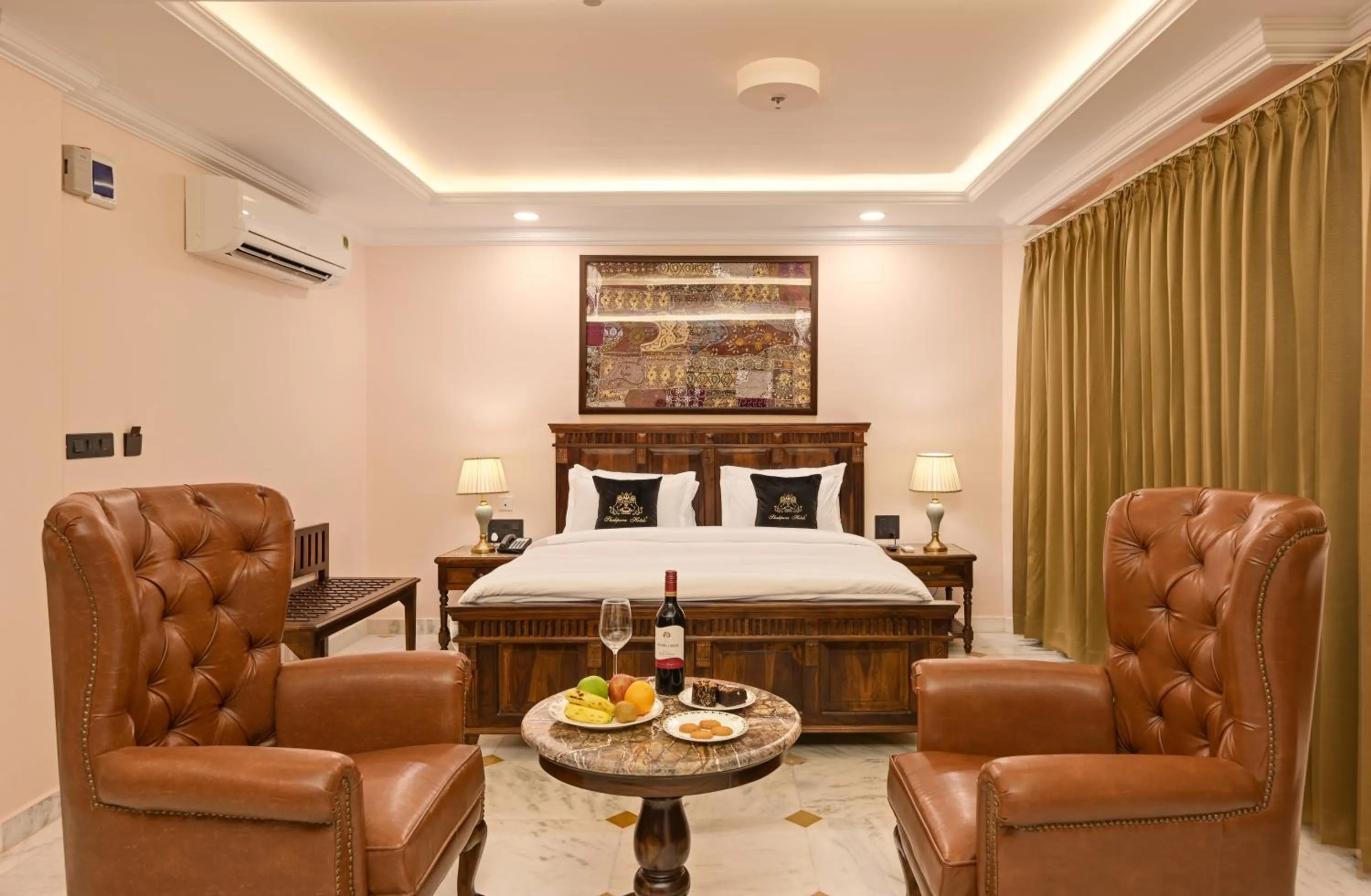 Seating area in Shahpura Barliyas House