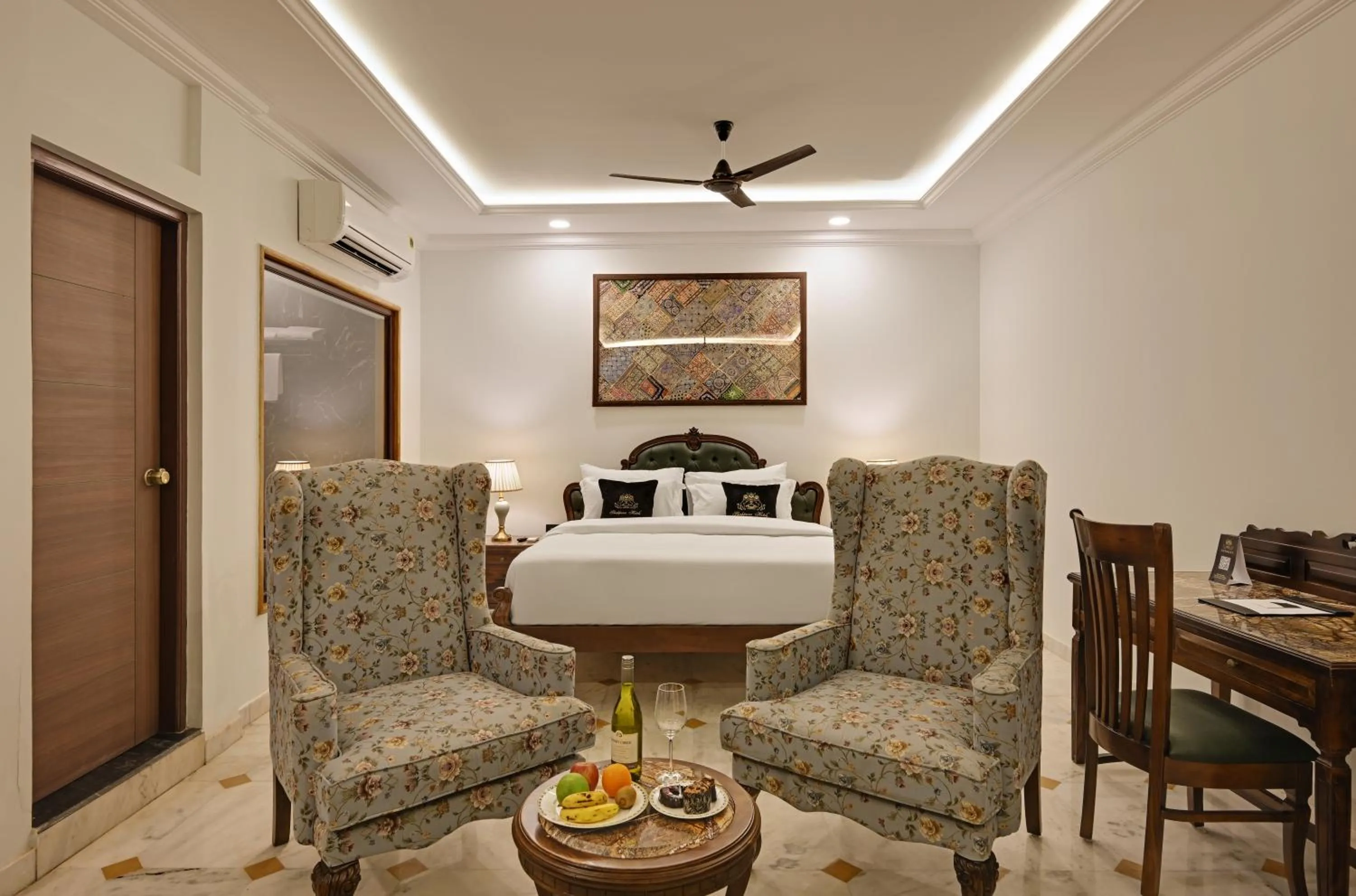 Bed in Shahpura Barliyas House