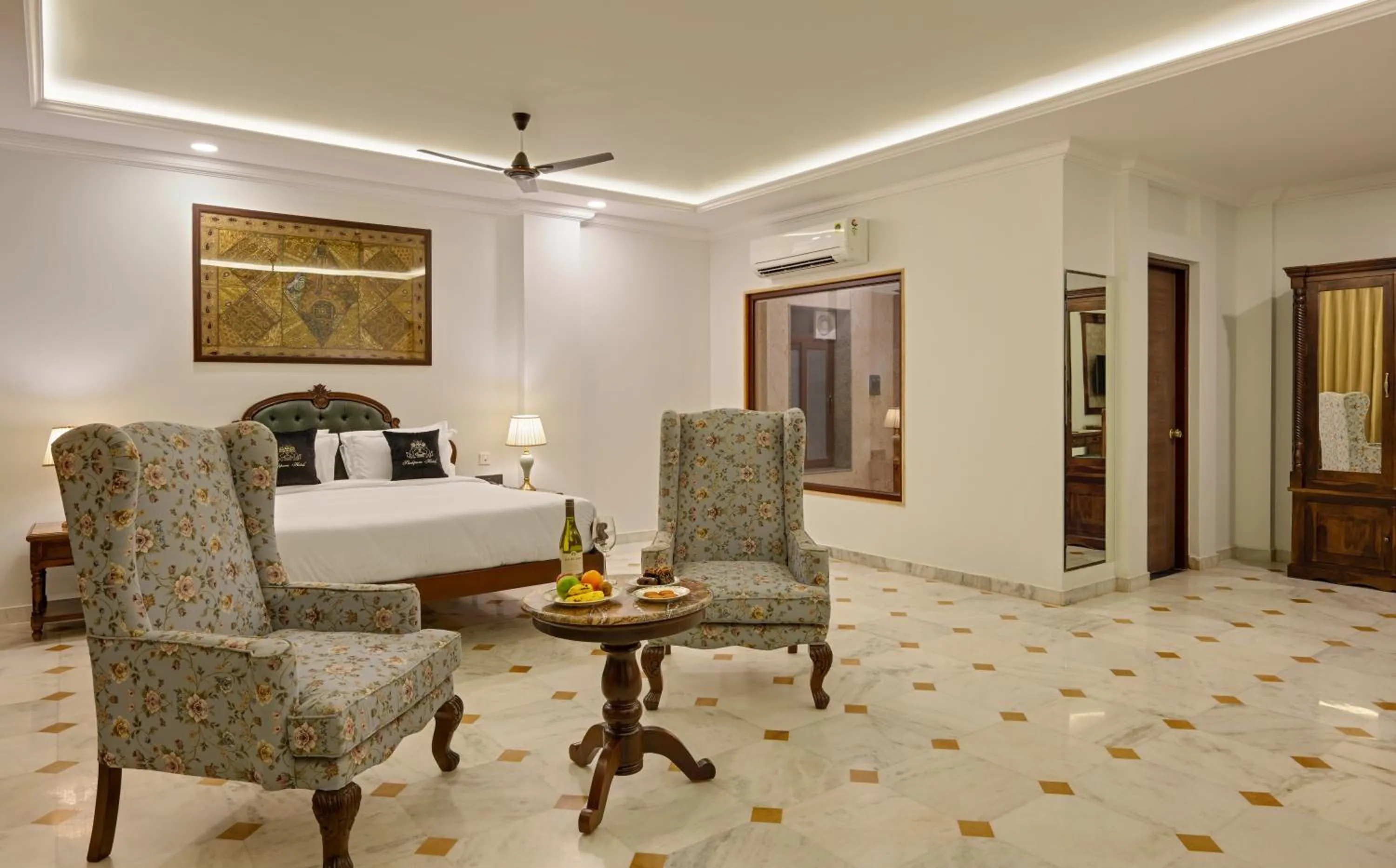 Bed in Shahpura Barliyas House