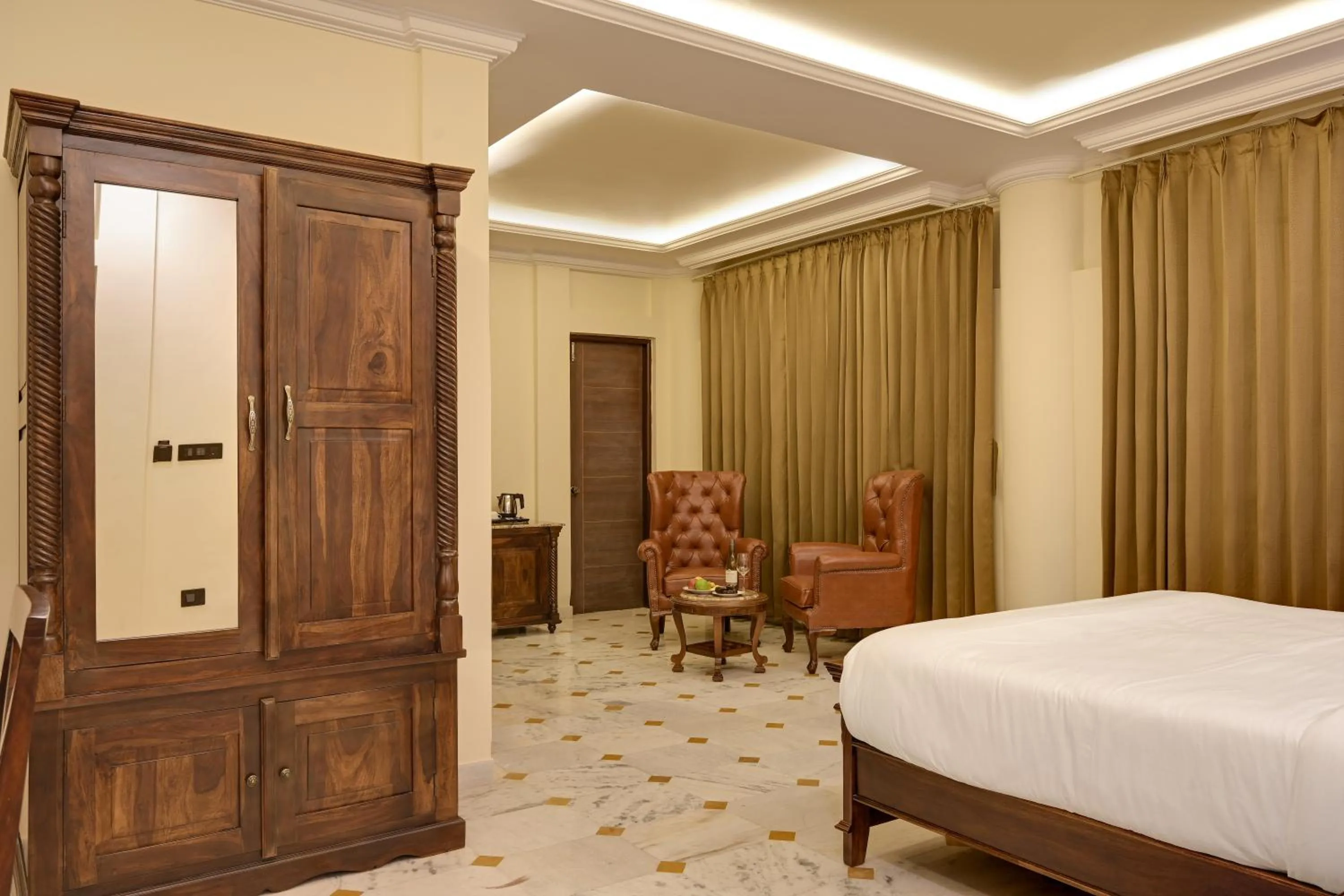 TV and multimedia, Bed in Shahpura Barliyas House