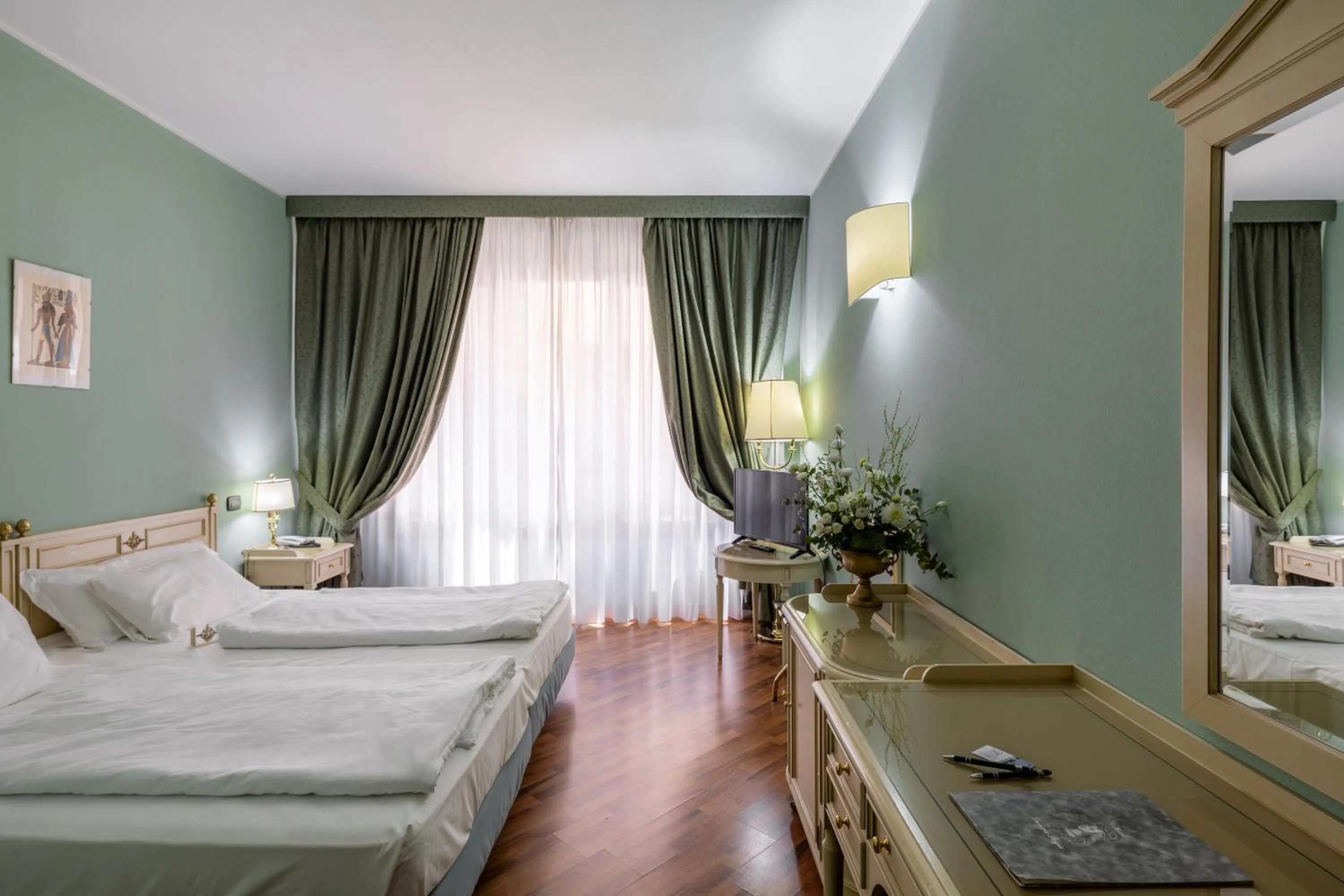 Bed in Hotel Lucrezia Borgia