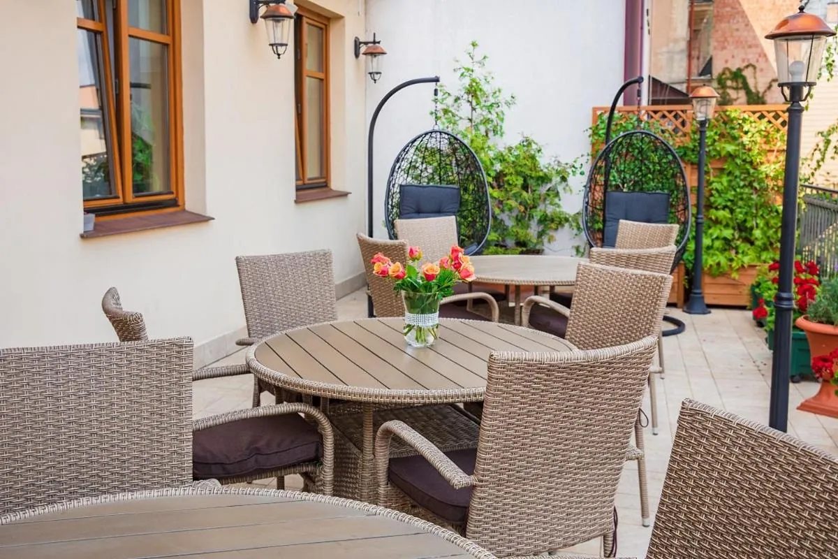 Patio in Hotel Hubertus Rzeszów