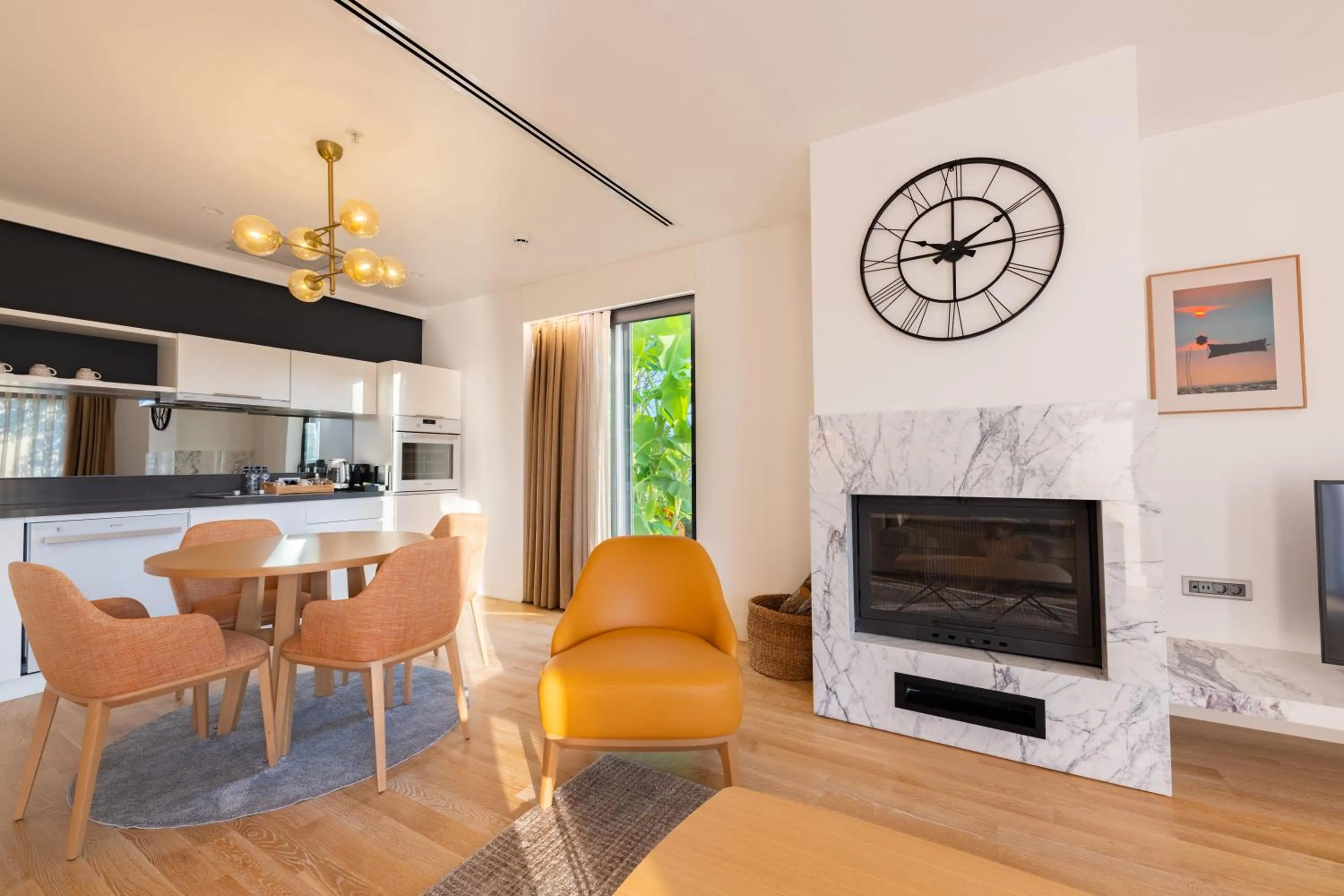 Living room in Pınar Otel