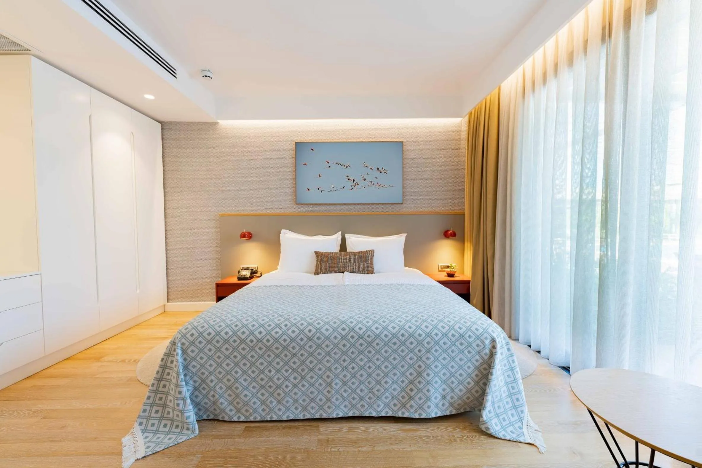 Bedroom, Bed in Pınar Otel