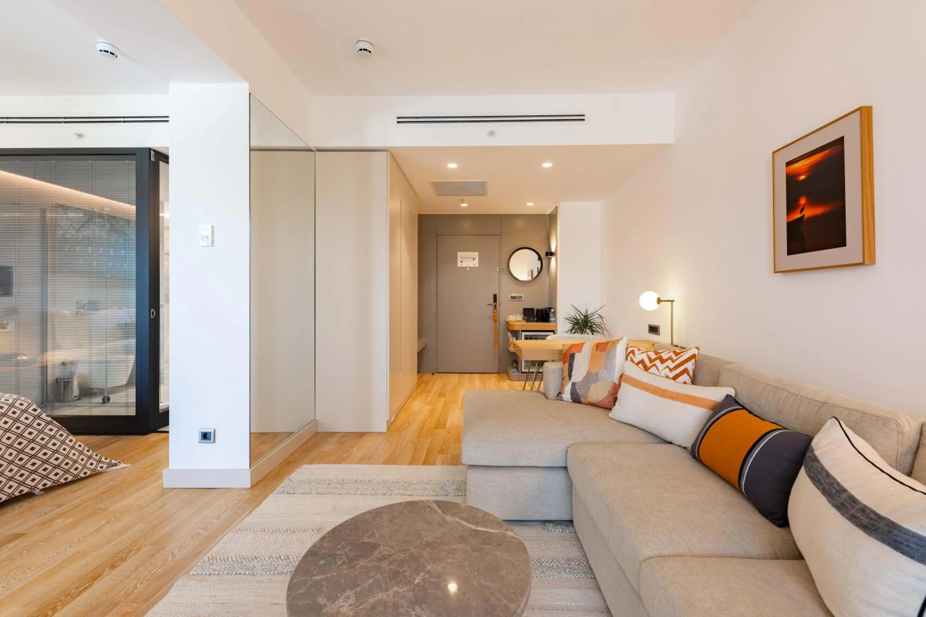 Living room in Pınar Otel