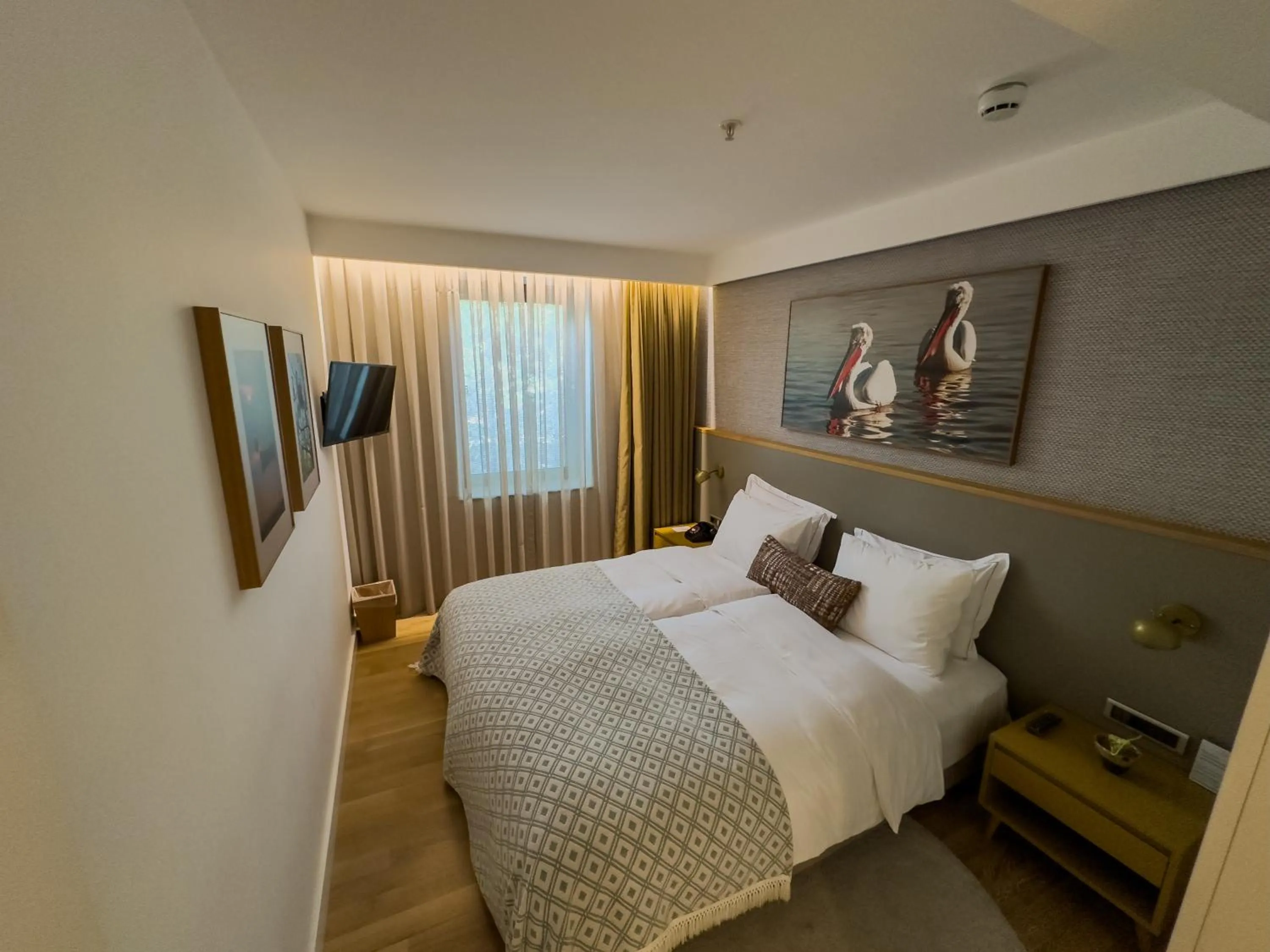 TV and multimedia, Bed in Pınar Otel