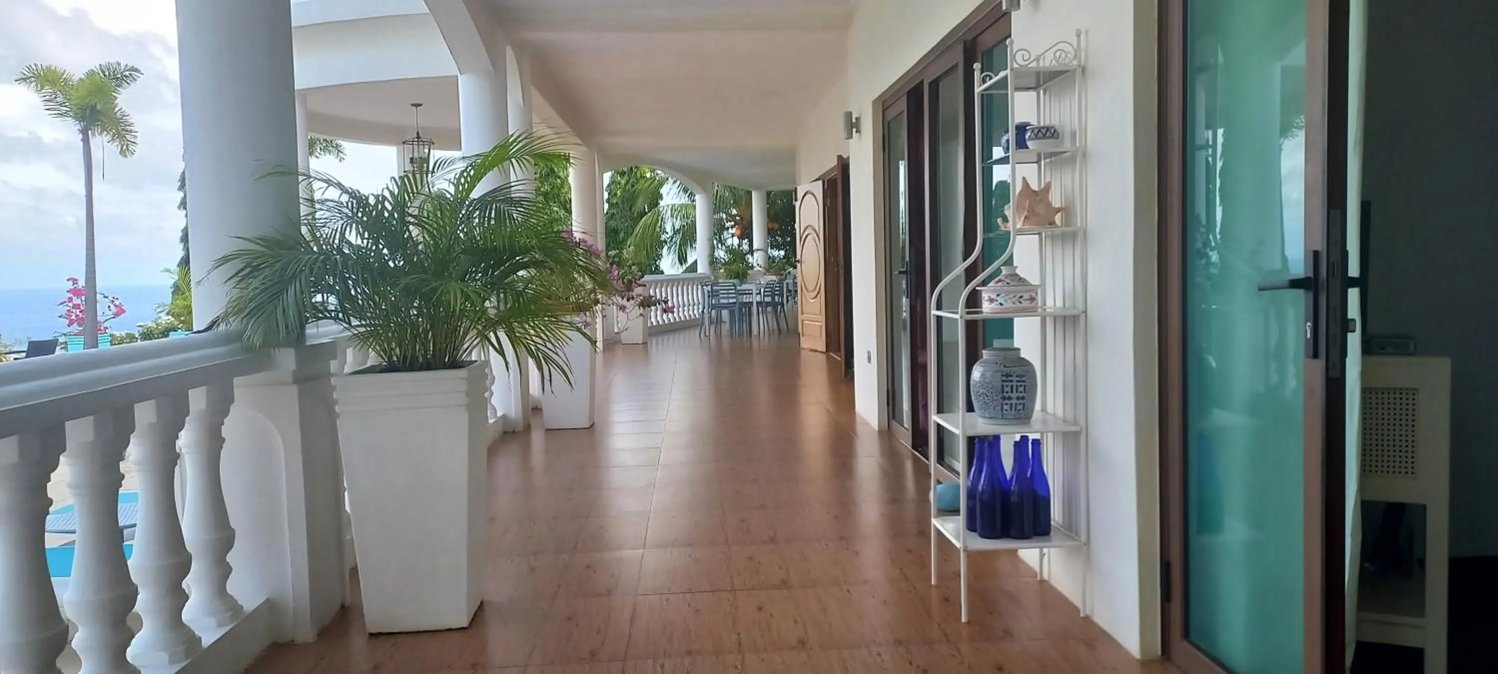 Balcony/Terrace in Petit Amour Villa, Seychelles