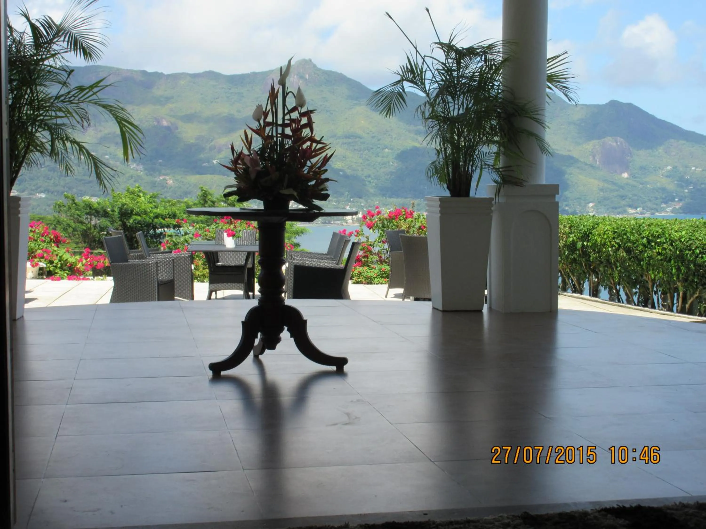 Lobby or reception in Petit Amour Villa, Seychelles