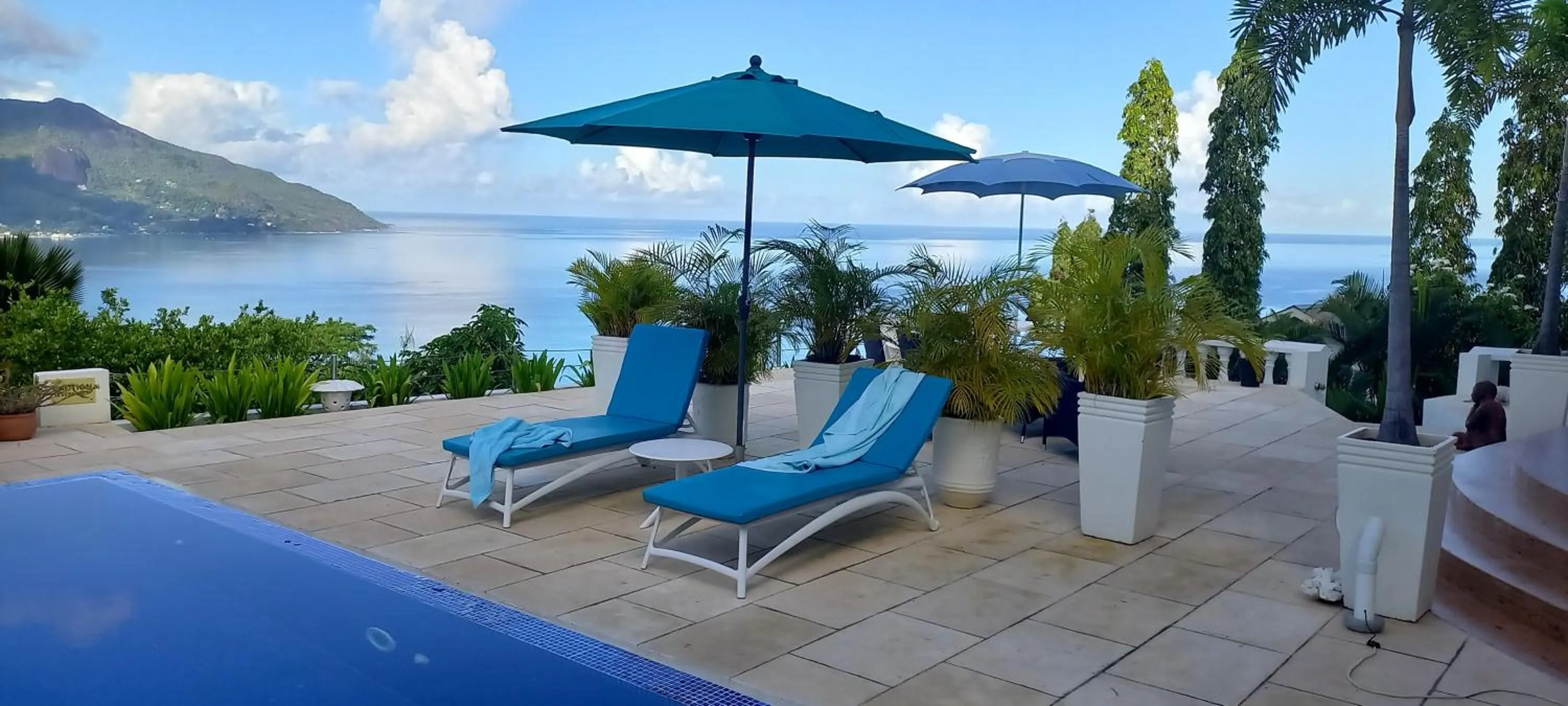 Balcony/Terrace in Petit Amour Villa, Seychelles