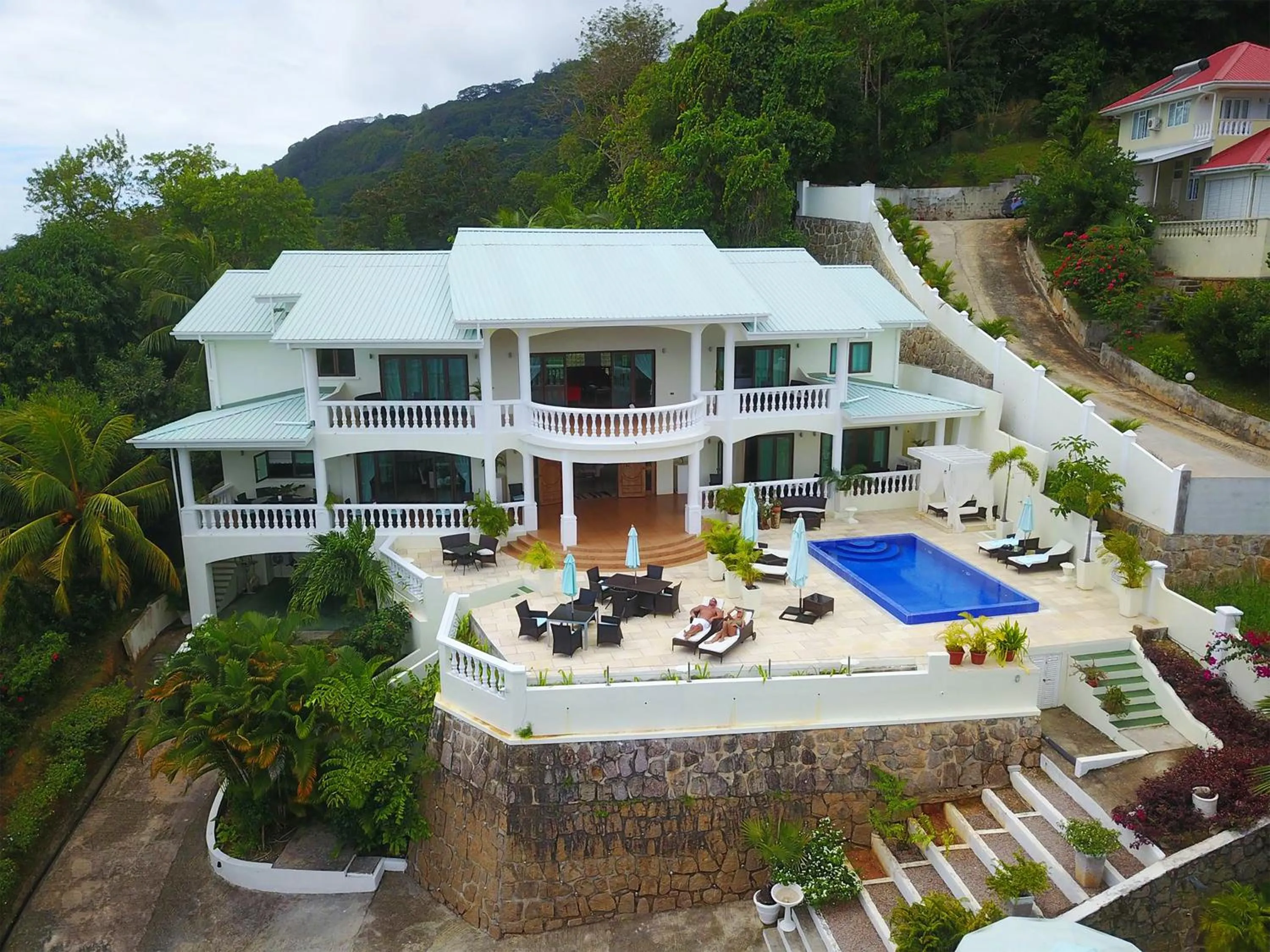 Property building in Petit Amour Villa, Seychelles