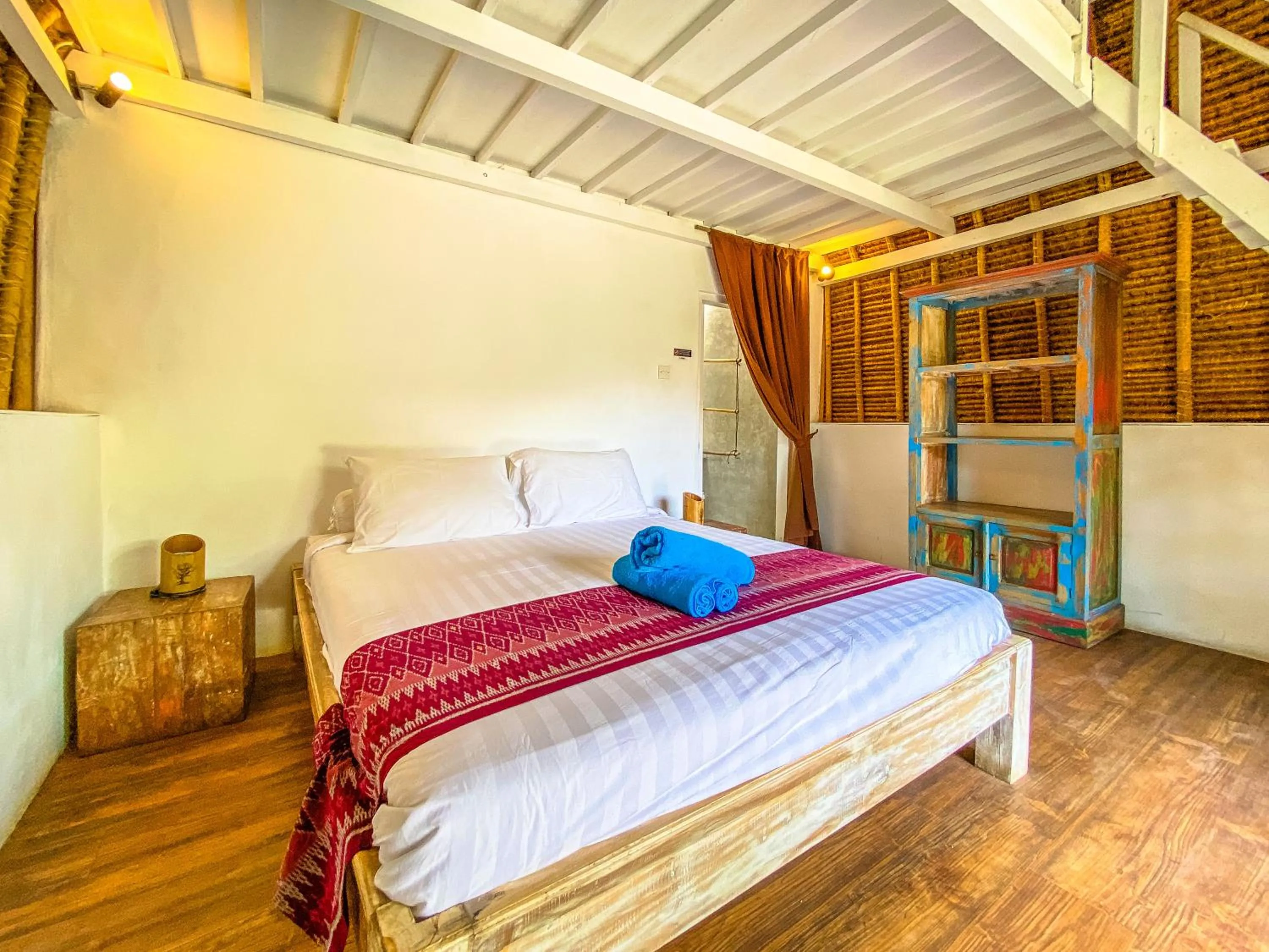 Photo of the whole room, Bed in Namaste Bungalows