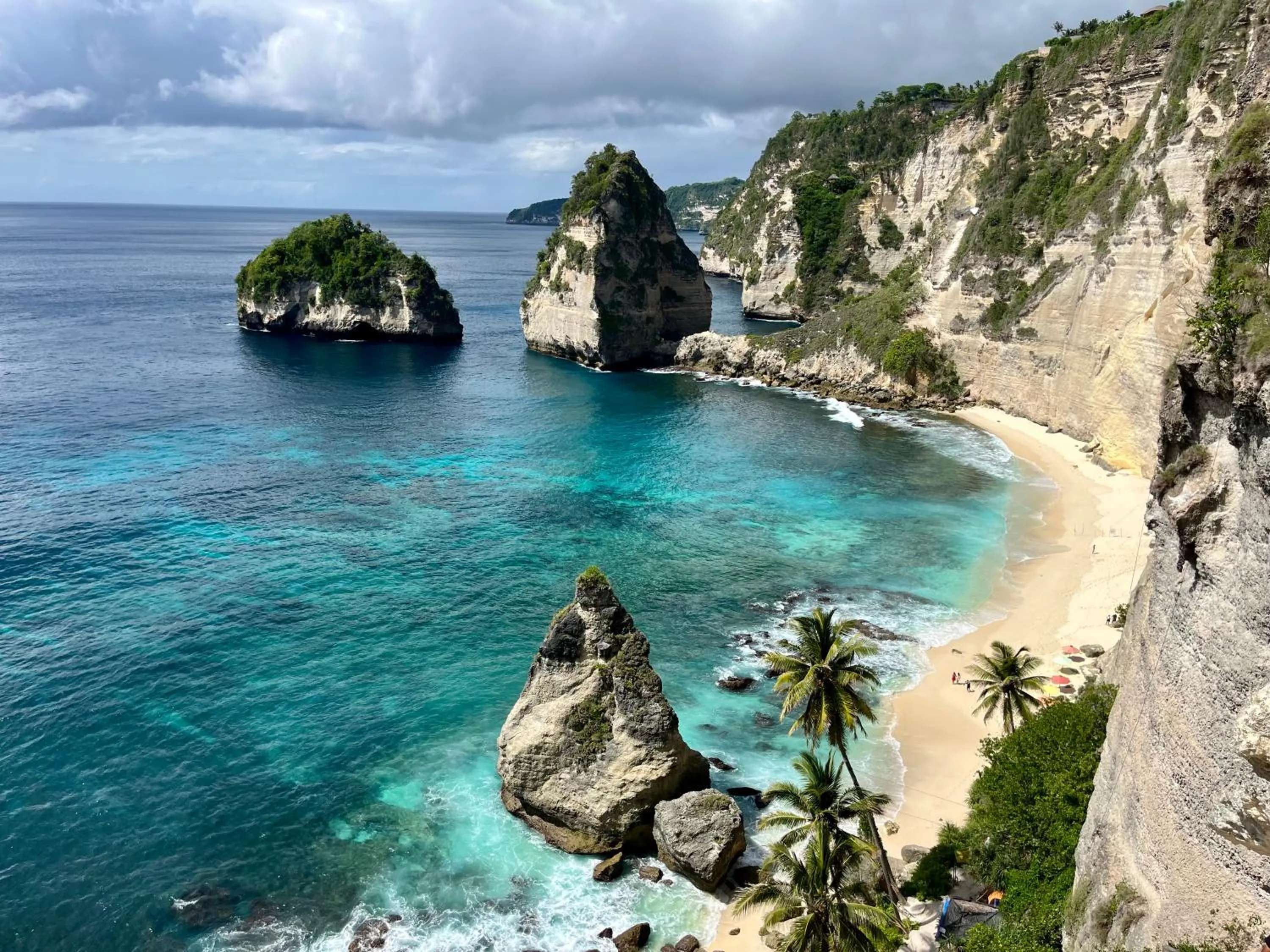 Beach in Namaste Bungalows Resort