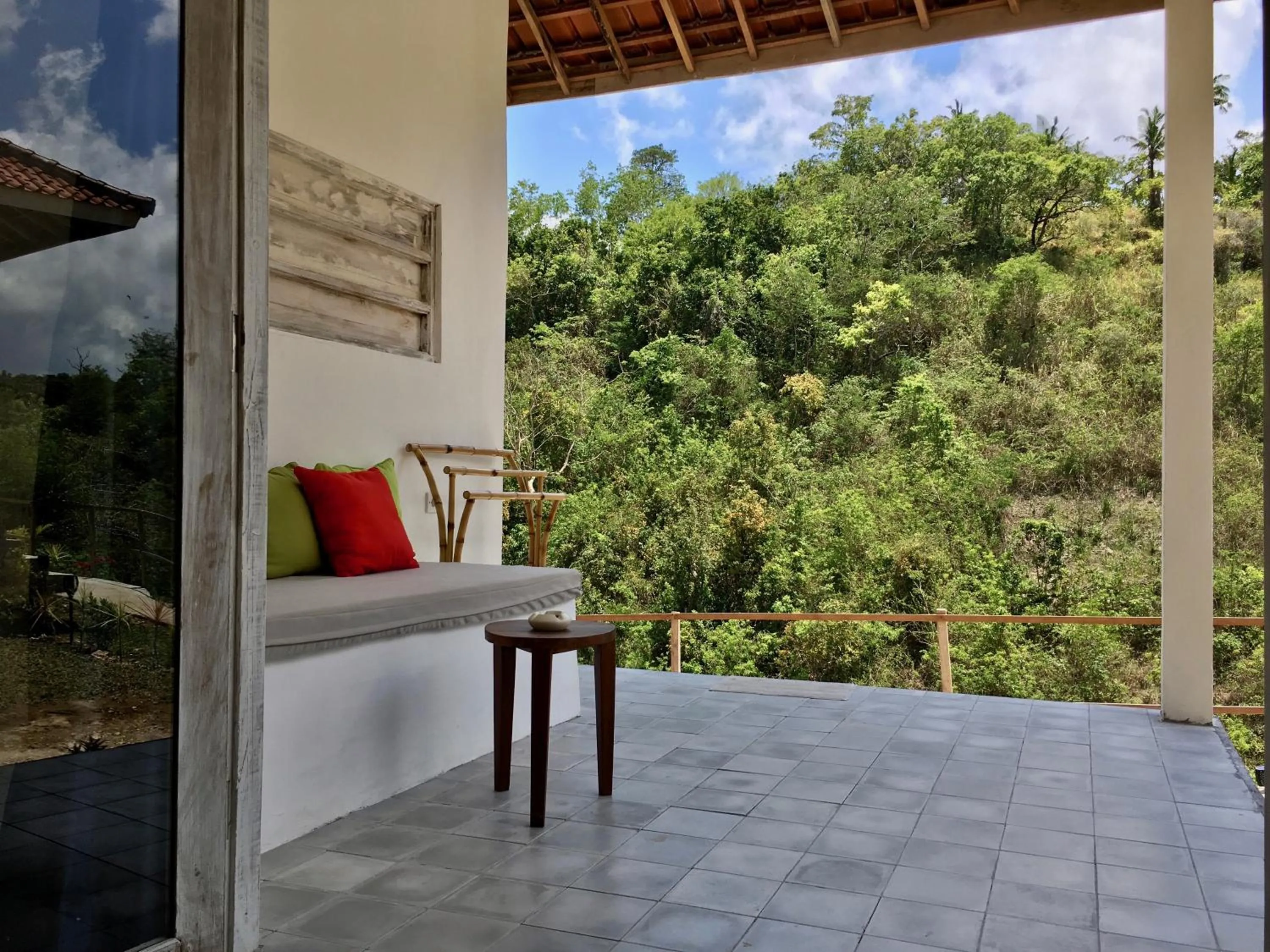 Balcony/Terrace in Namaste Bungalows