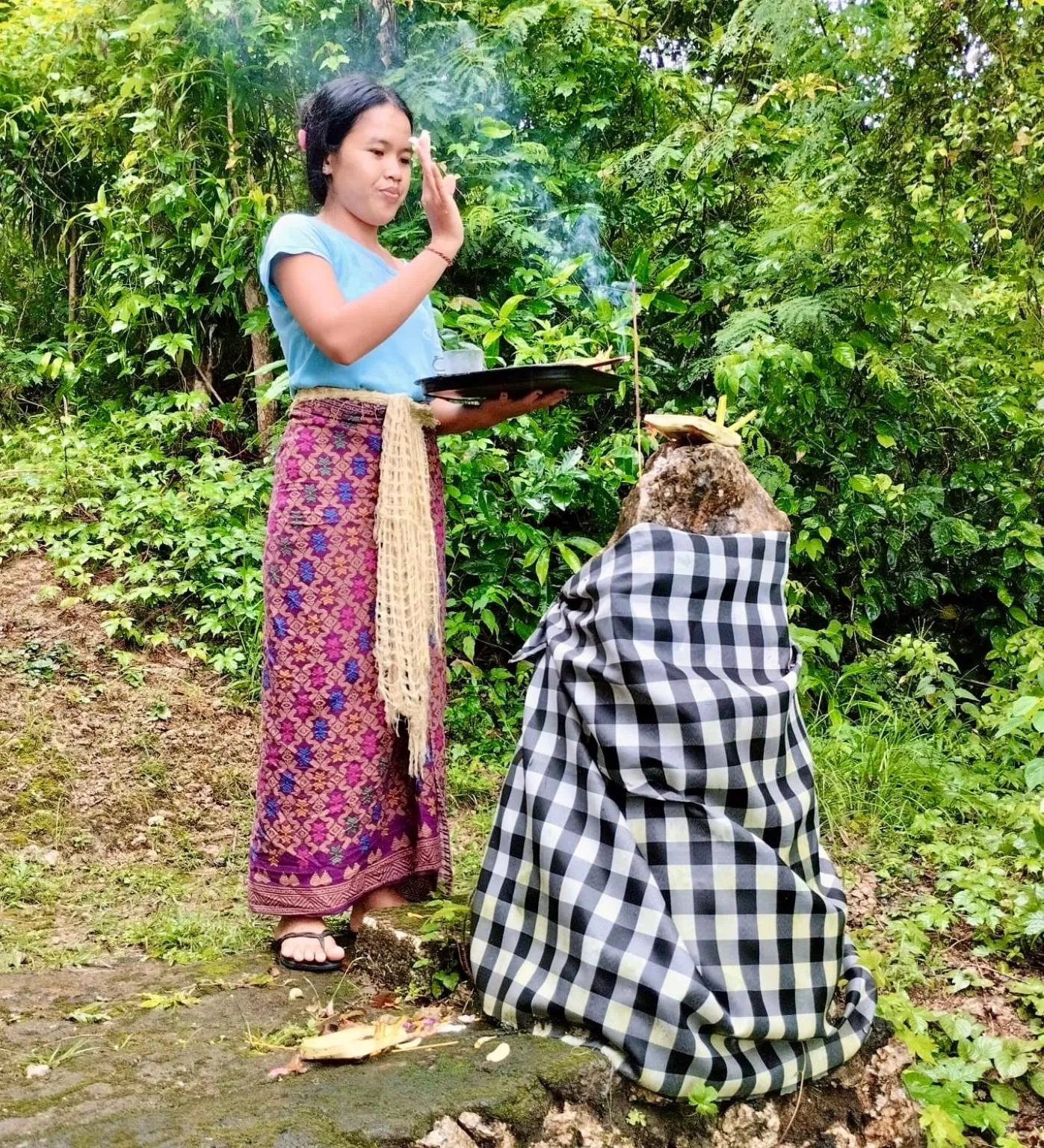 Staff in Namaste Bungalows Resort
