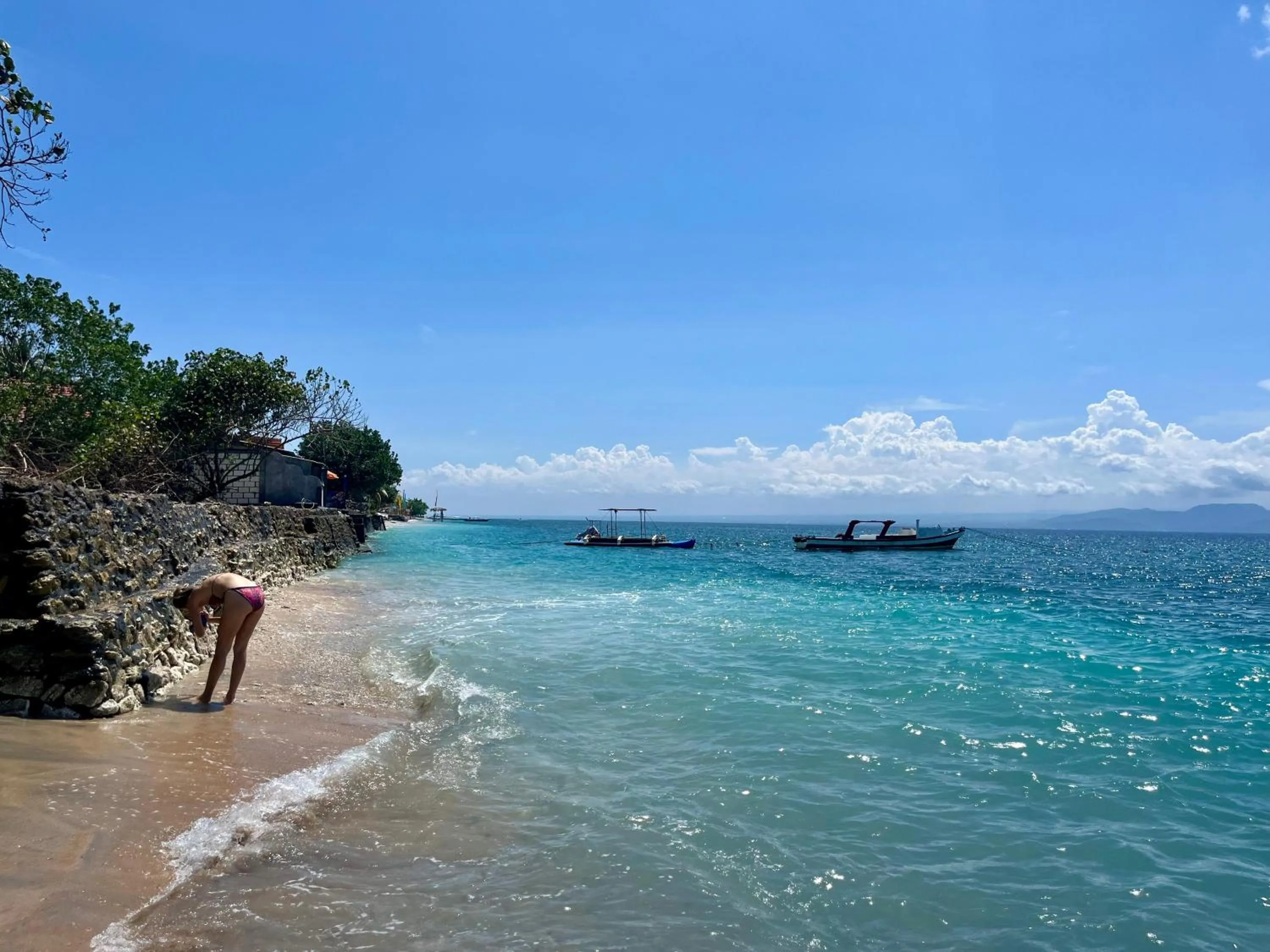 Beach in Namaste Bungalows Resort