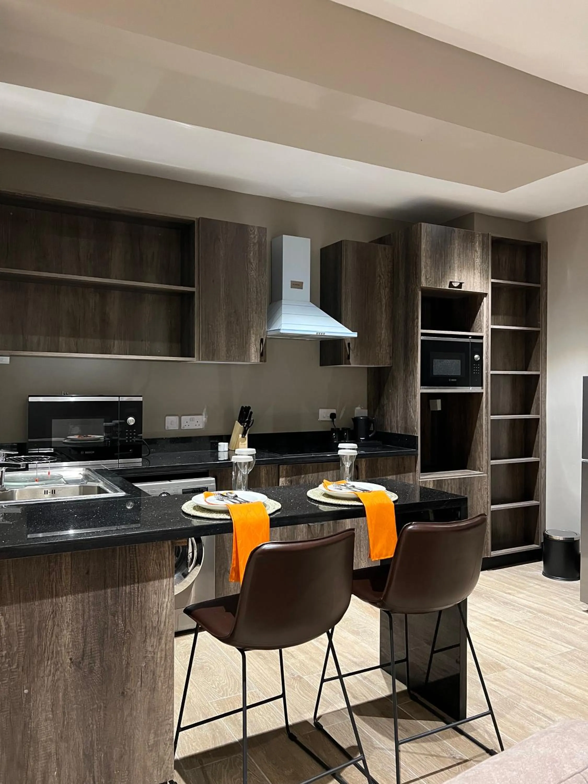 Kitchen or kitchenette in Sincerely Yours Suites & Serviced Apartments