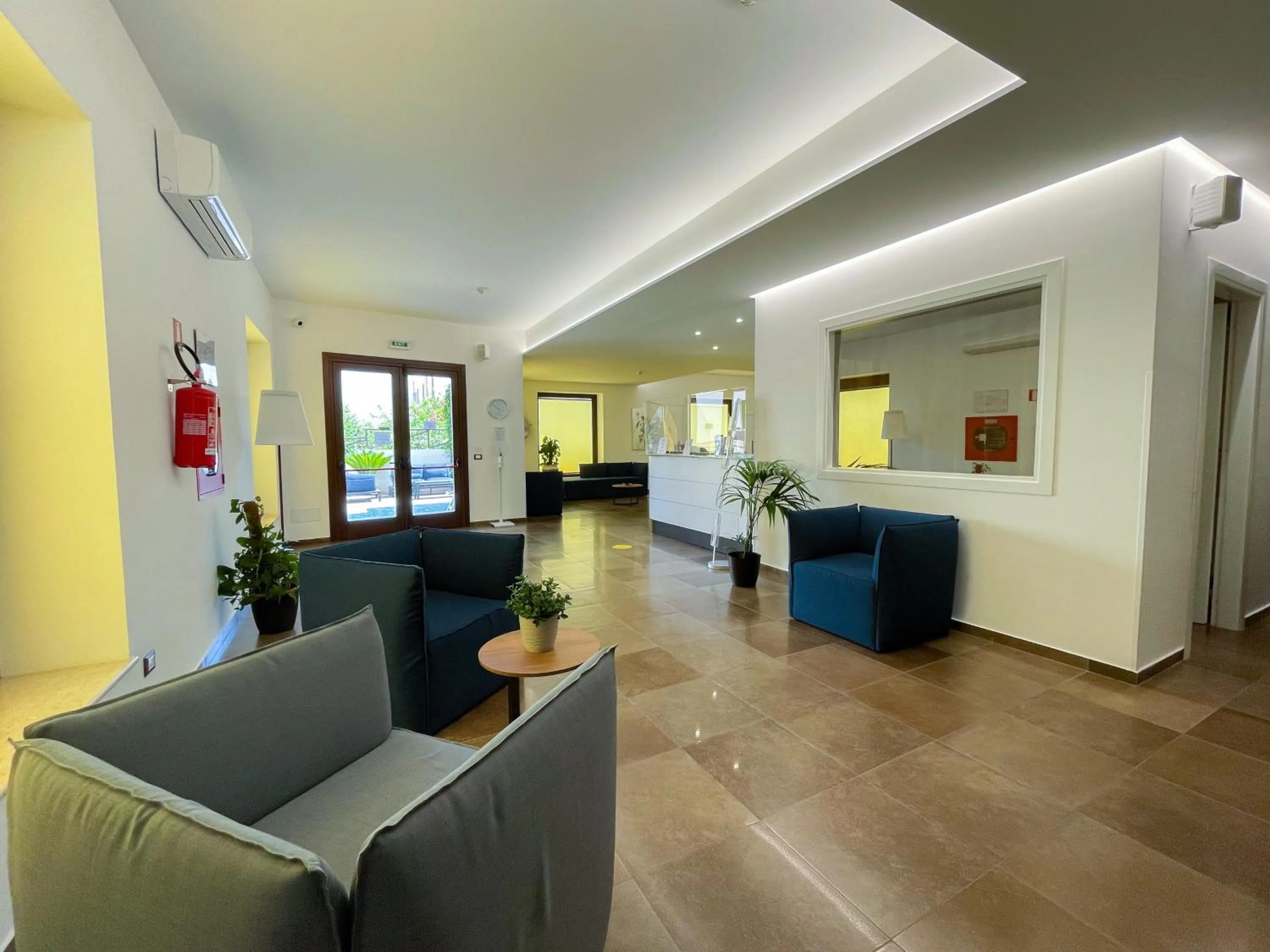 Lobby or reception in Hotel Sikania