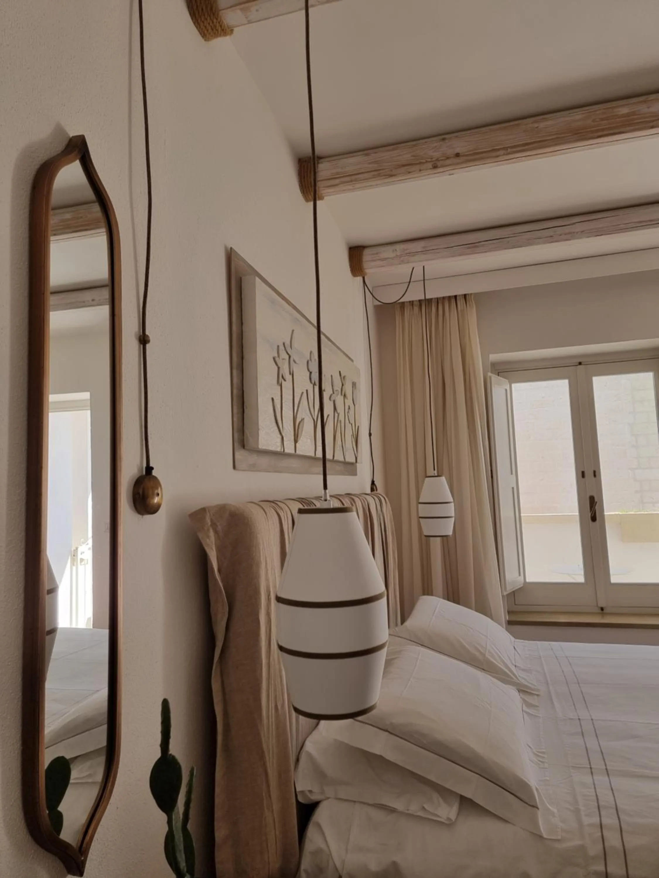 Bed in Masseria Bandino & Spa
