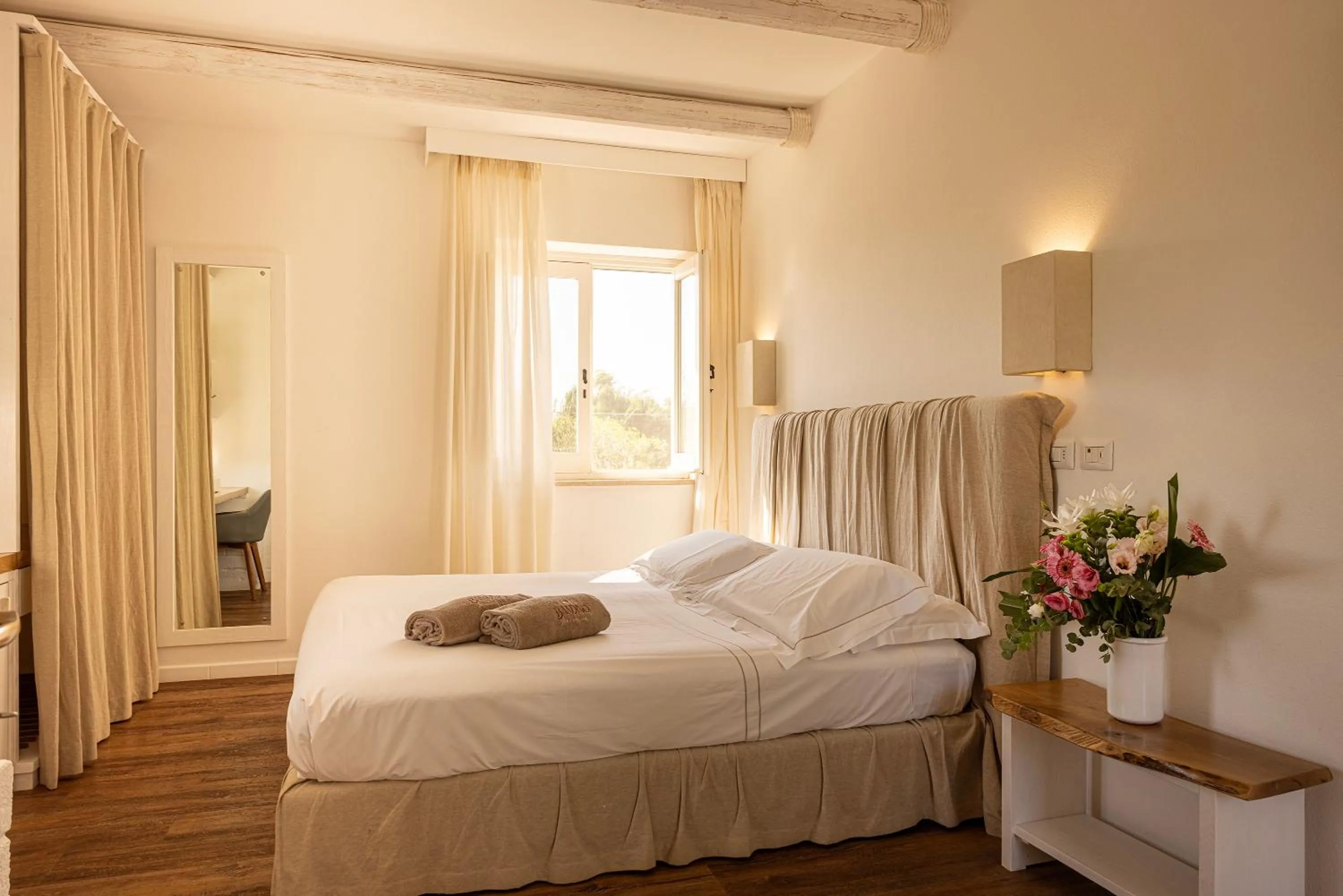 Bed in Masseria Bandino & Spa