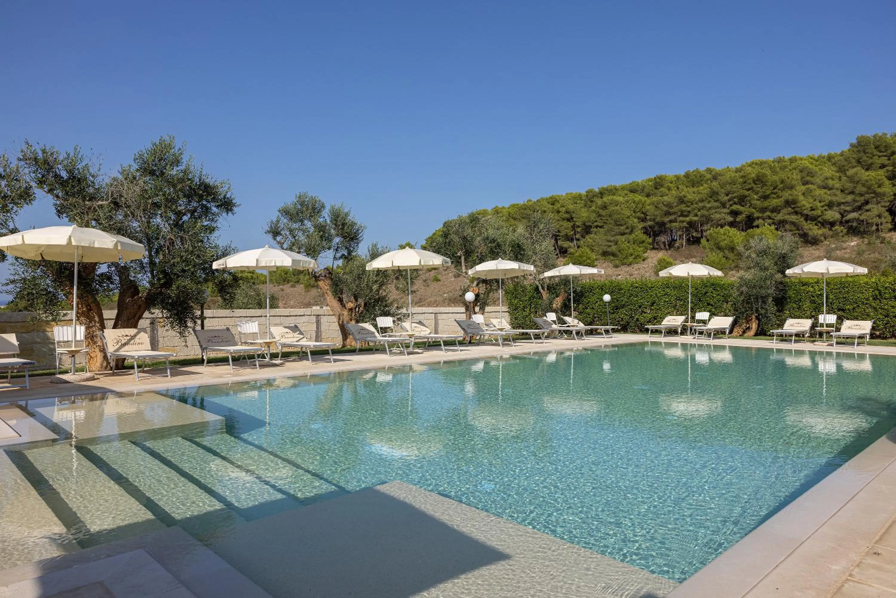 Natural landscape in Masseria Bandino & Spa