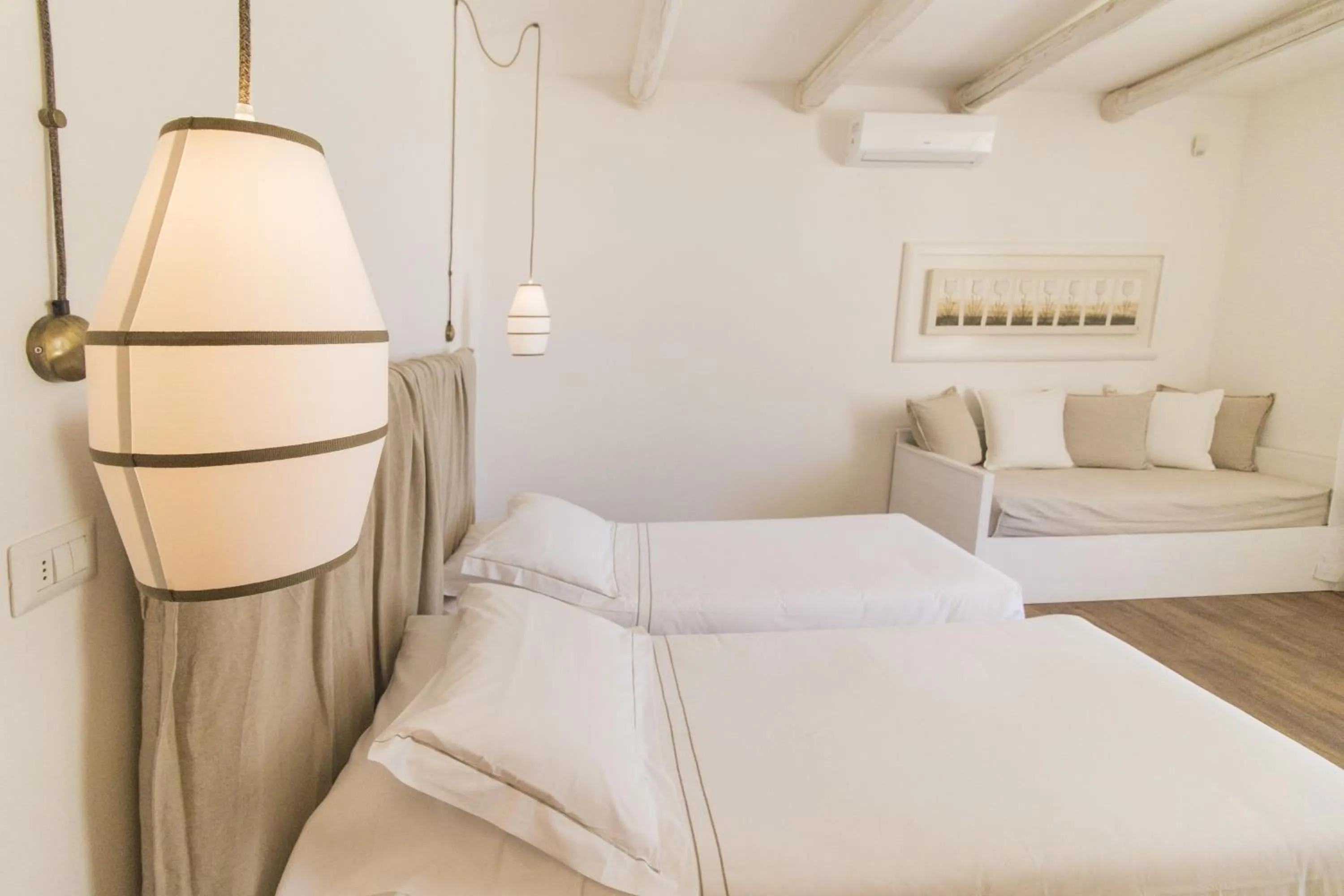 Bed in Masseria Bandino & Spa