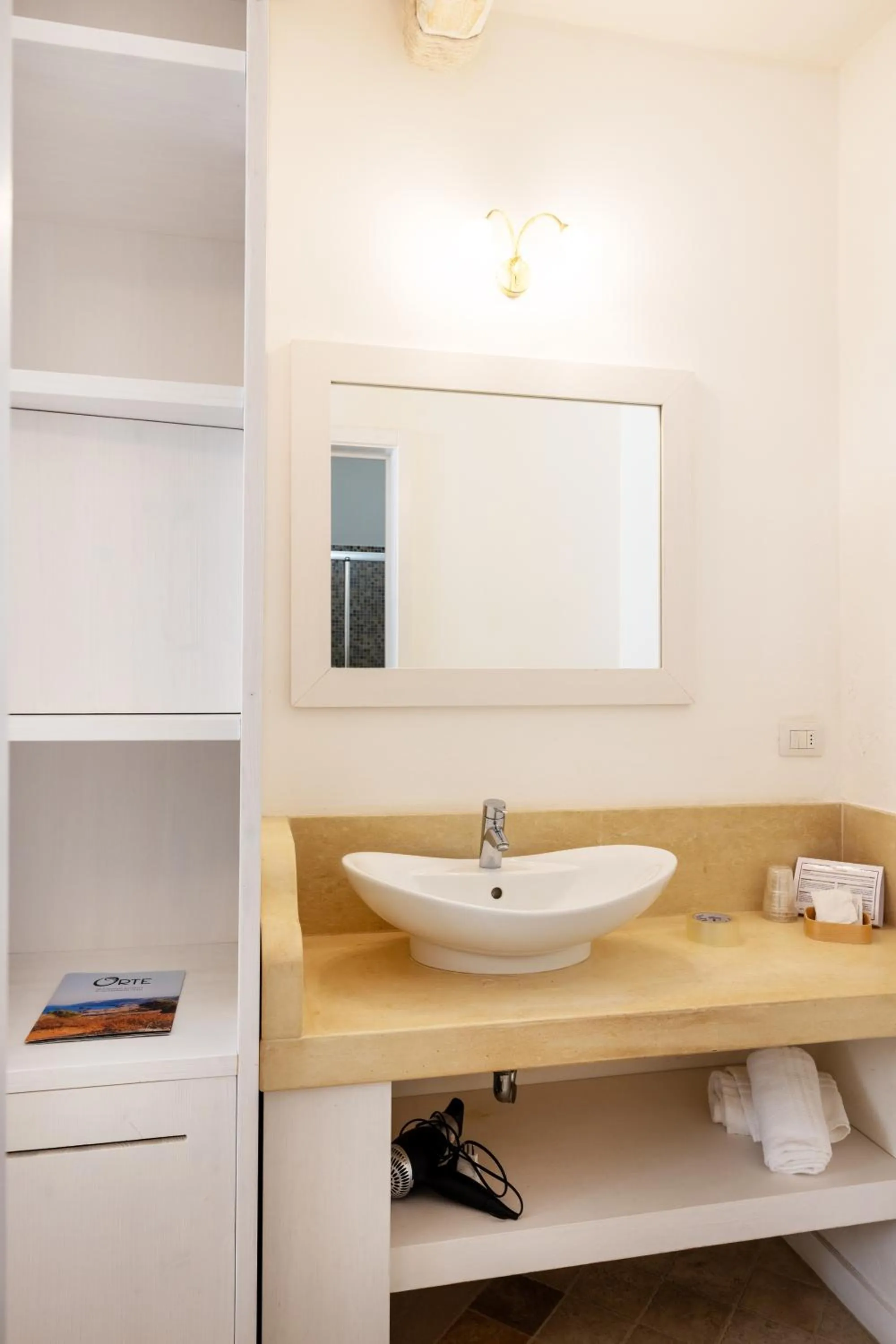 Bathroom in Masseria Bandino & Spa