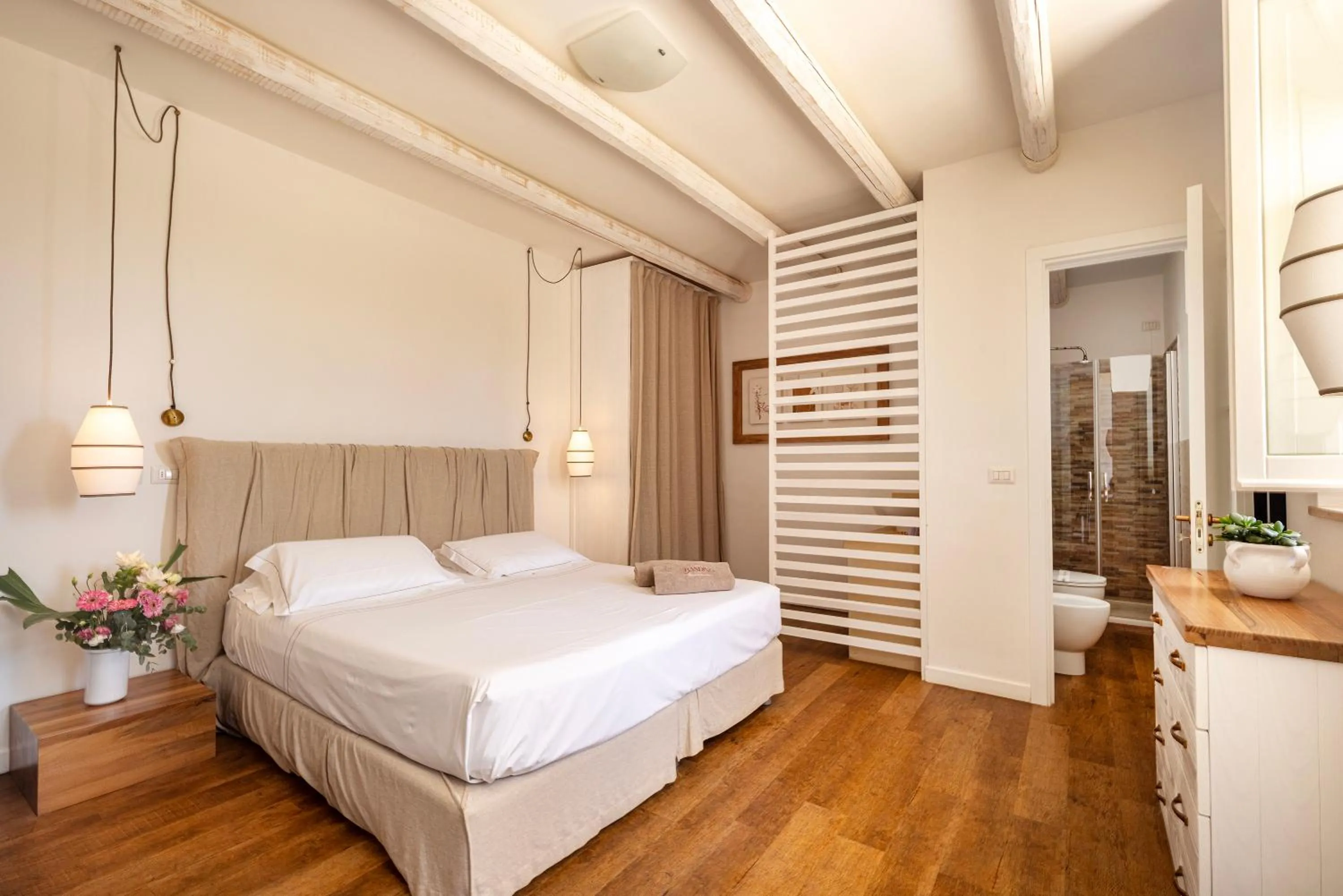 Bed in Masseria Bandino & Spa