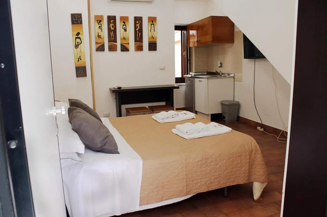 Bedroom, Bed in Residence Arco Antico