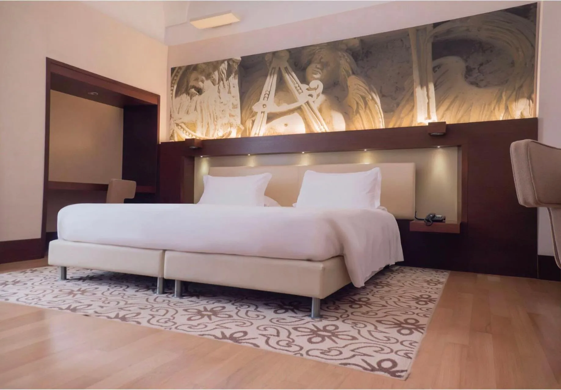 Bed in Risorgimento Resort